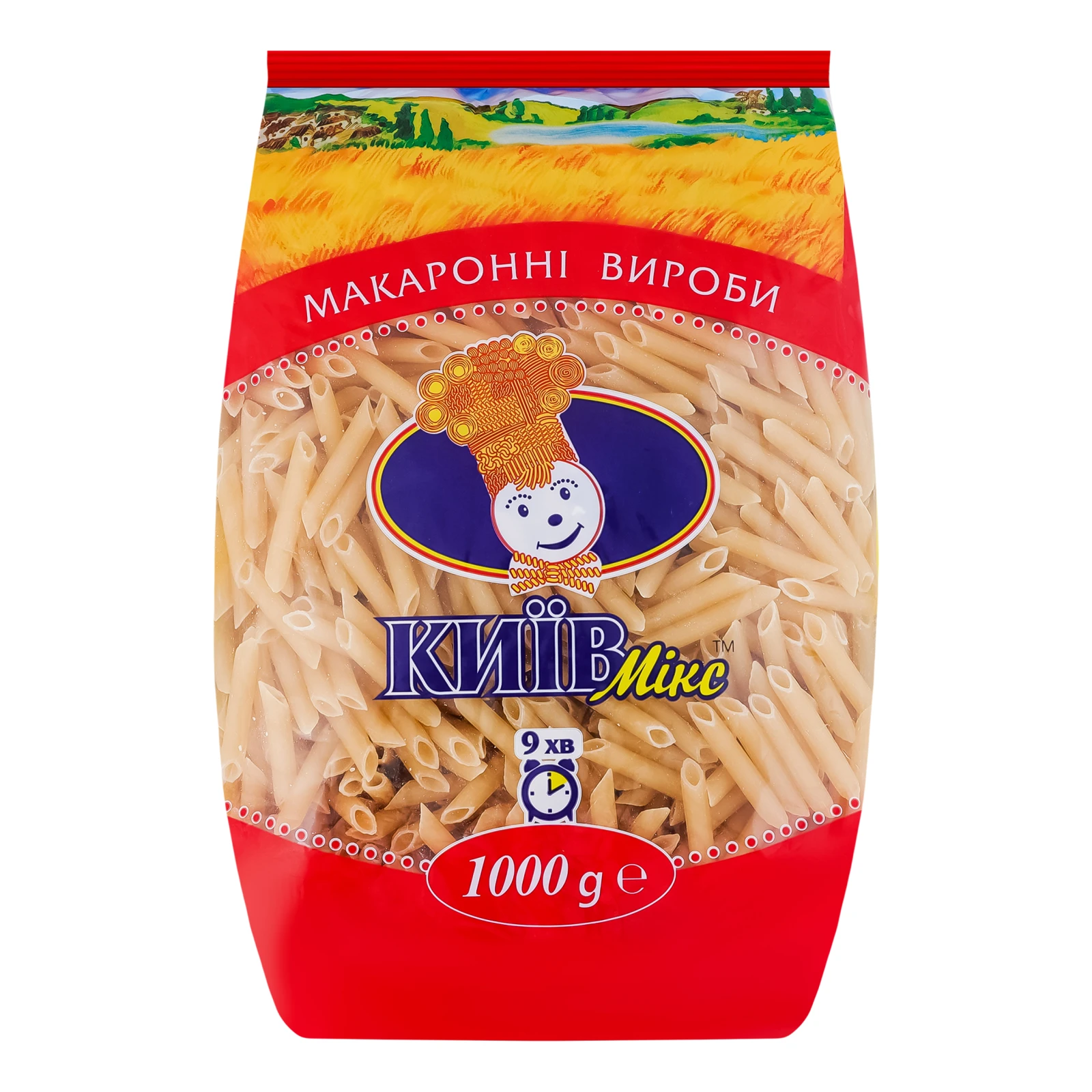 Макаронні вироби Київ Мікс пера 1кг Фото №:1