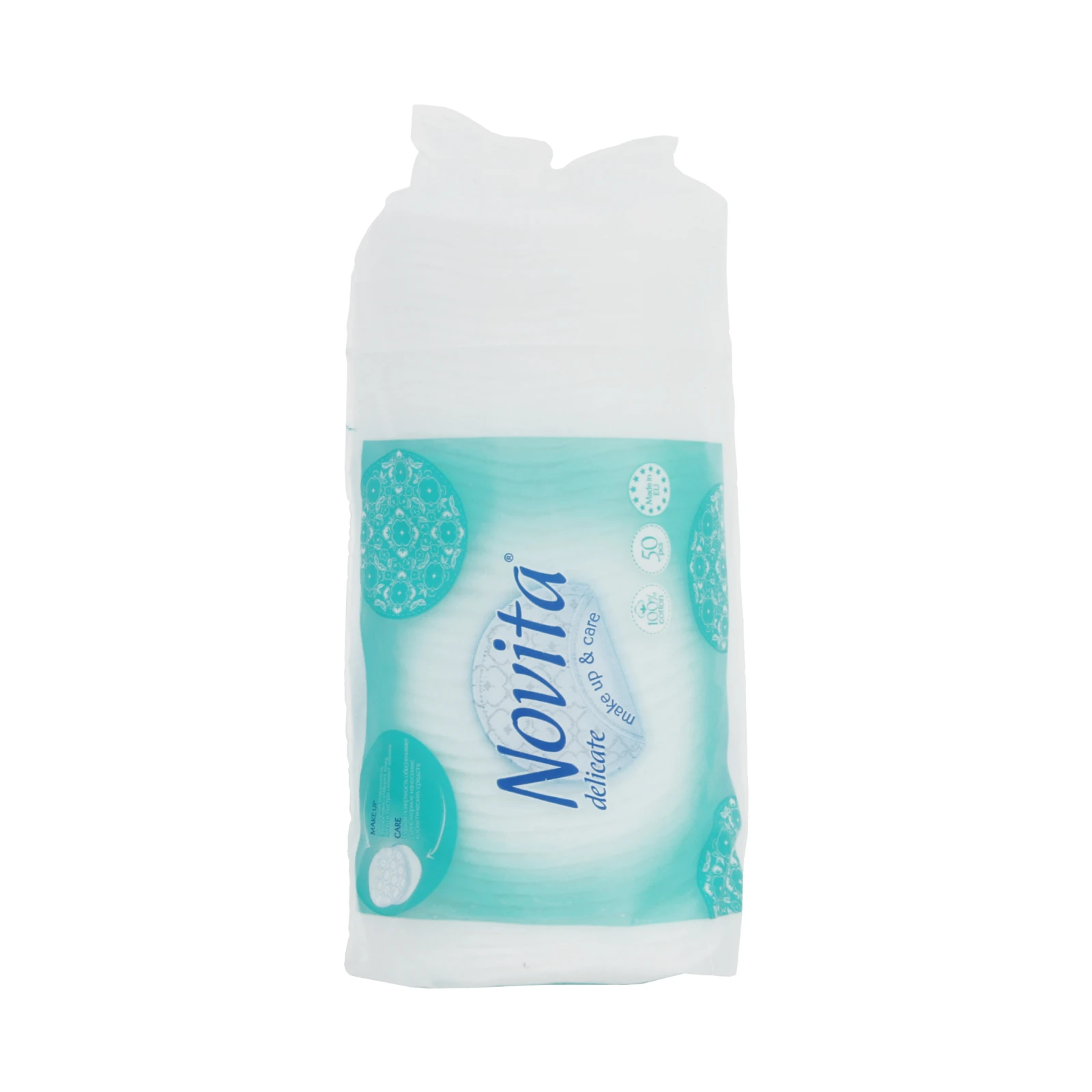 Ватні диски Novita 50шт Delicate Фото №:1