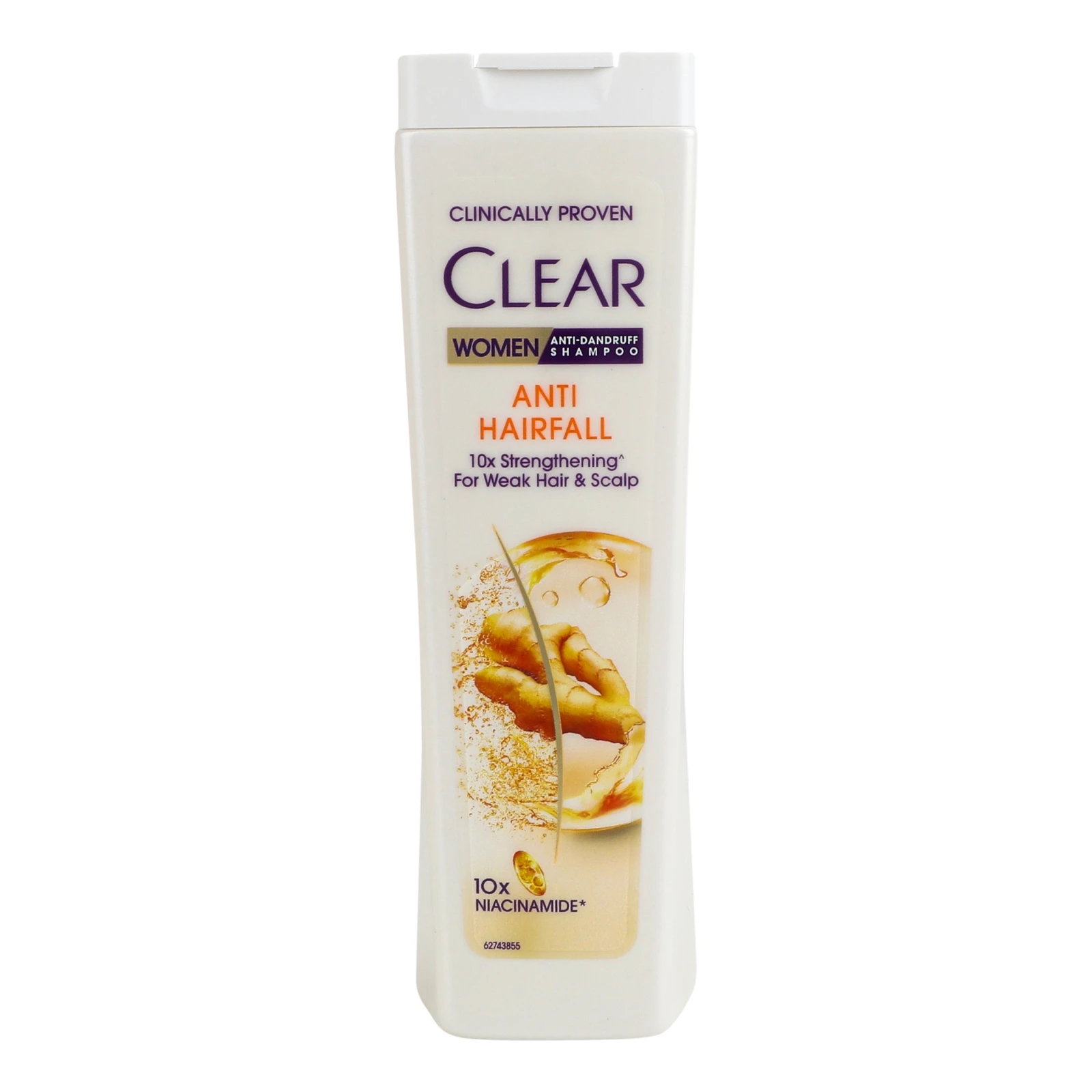 Шампунь Clear Women Anti hairfall проти лупи 225мл Фото навігації №:1