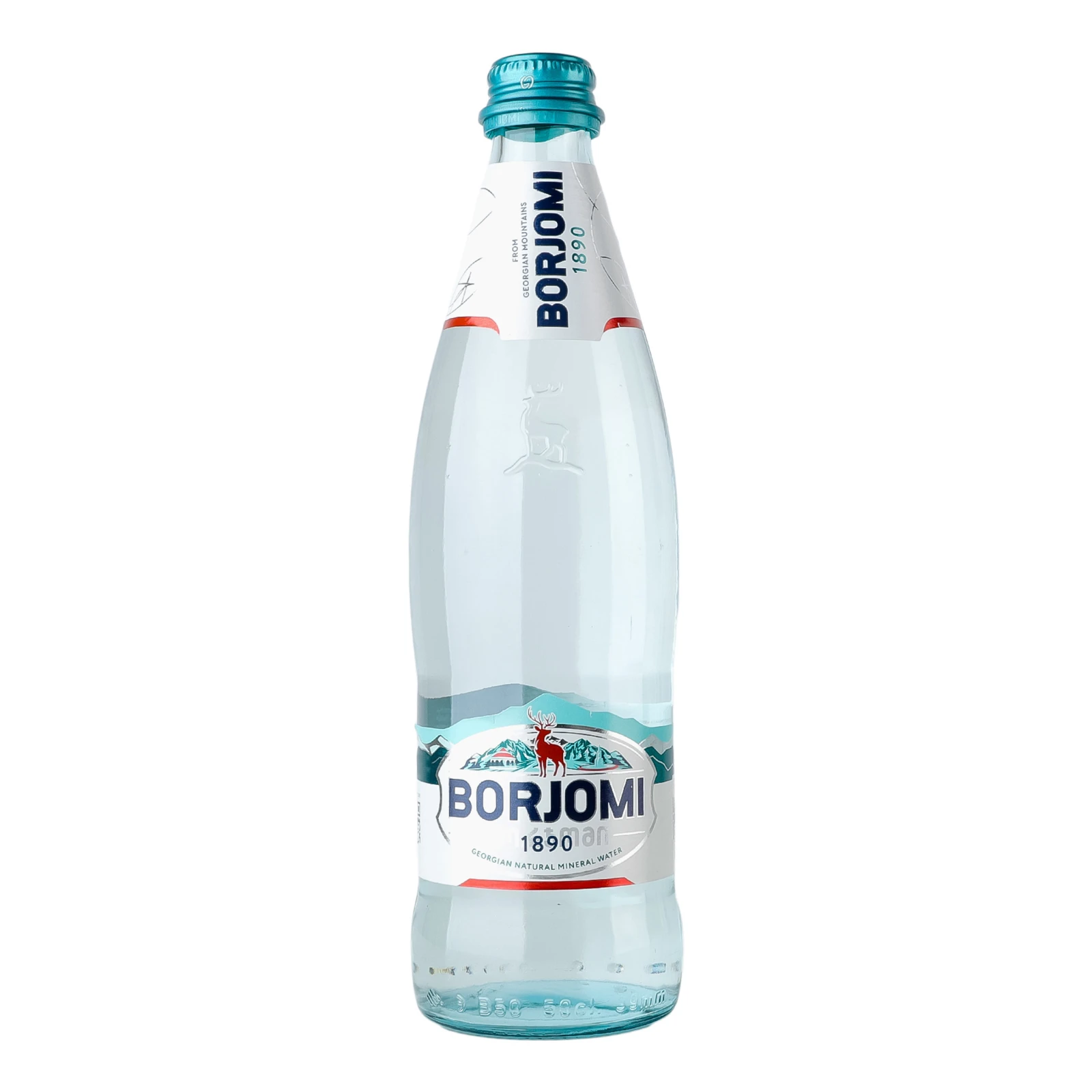 Вода мінеральна Borjomi природна лікувально-столова сильногазована 500мл Фото №:1