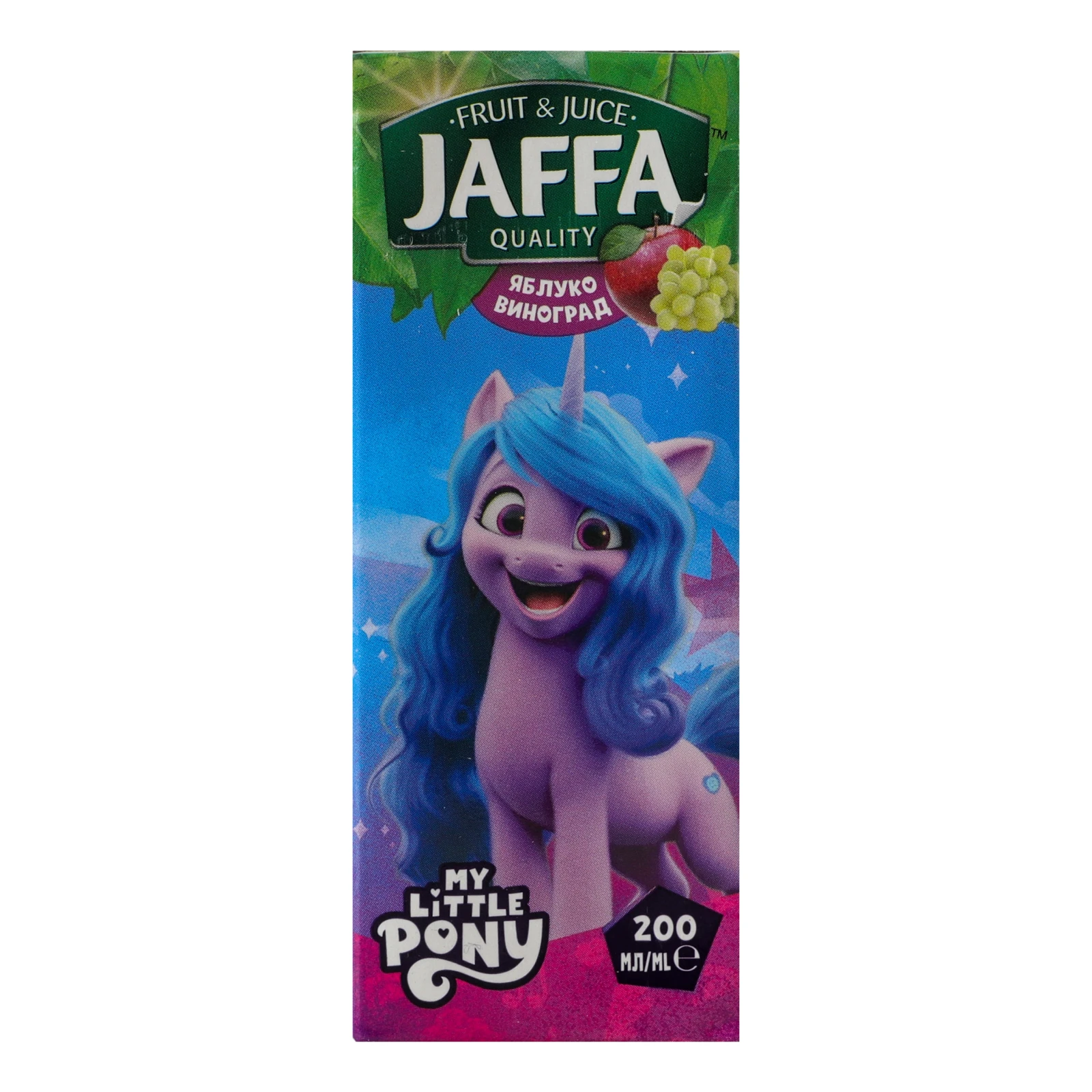 Нектар Jaffa освітлений пастеризований Яблуко-виноград 200мл Фото №:1