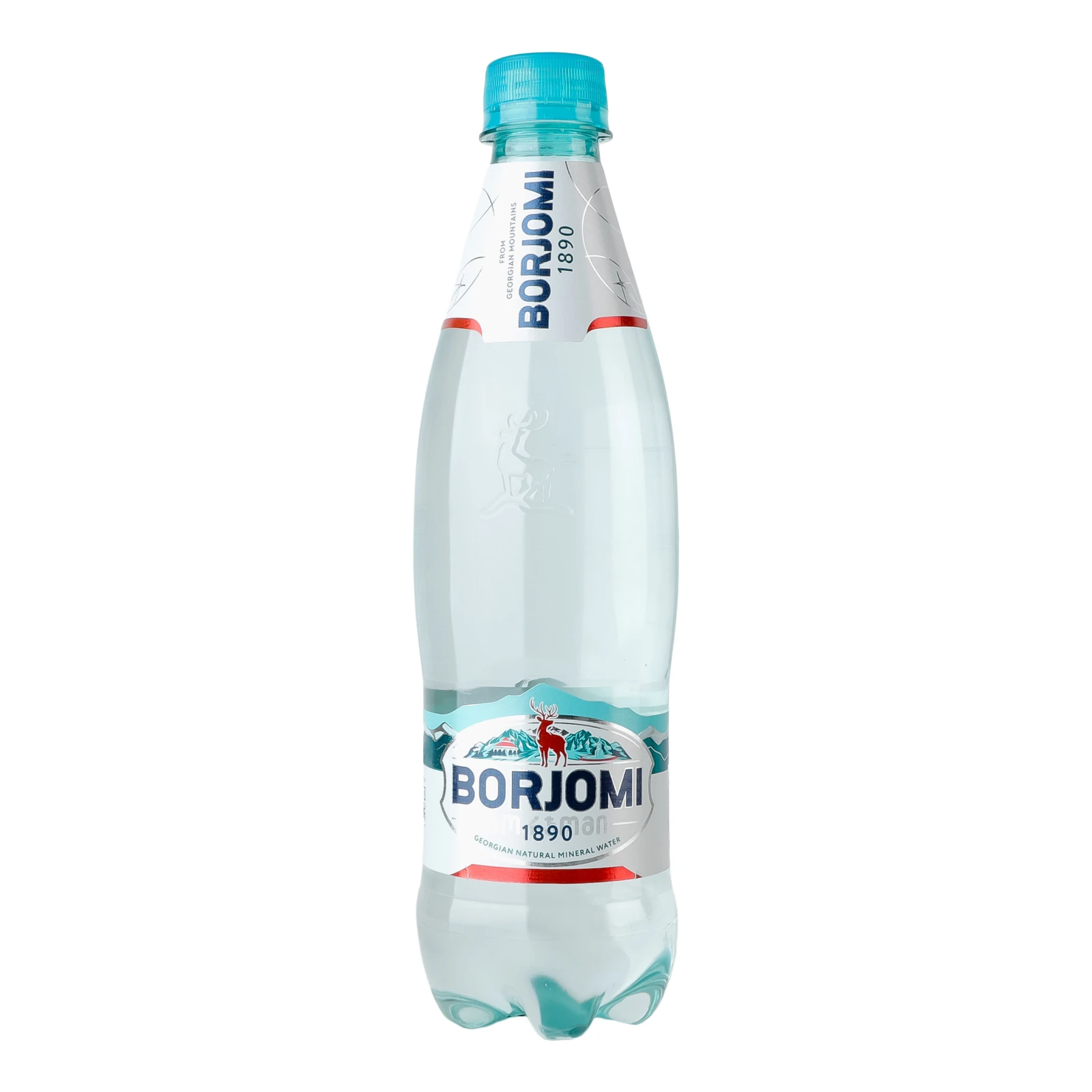 Вода мінеральна Borjomi природна лікувально-столова сильногазована 500мл