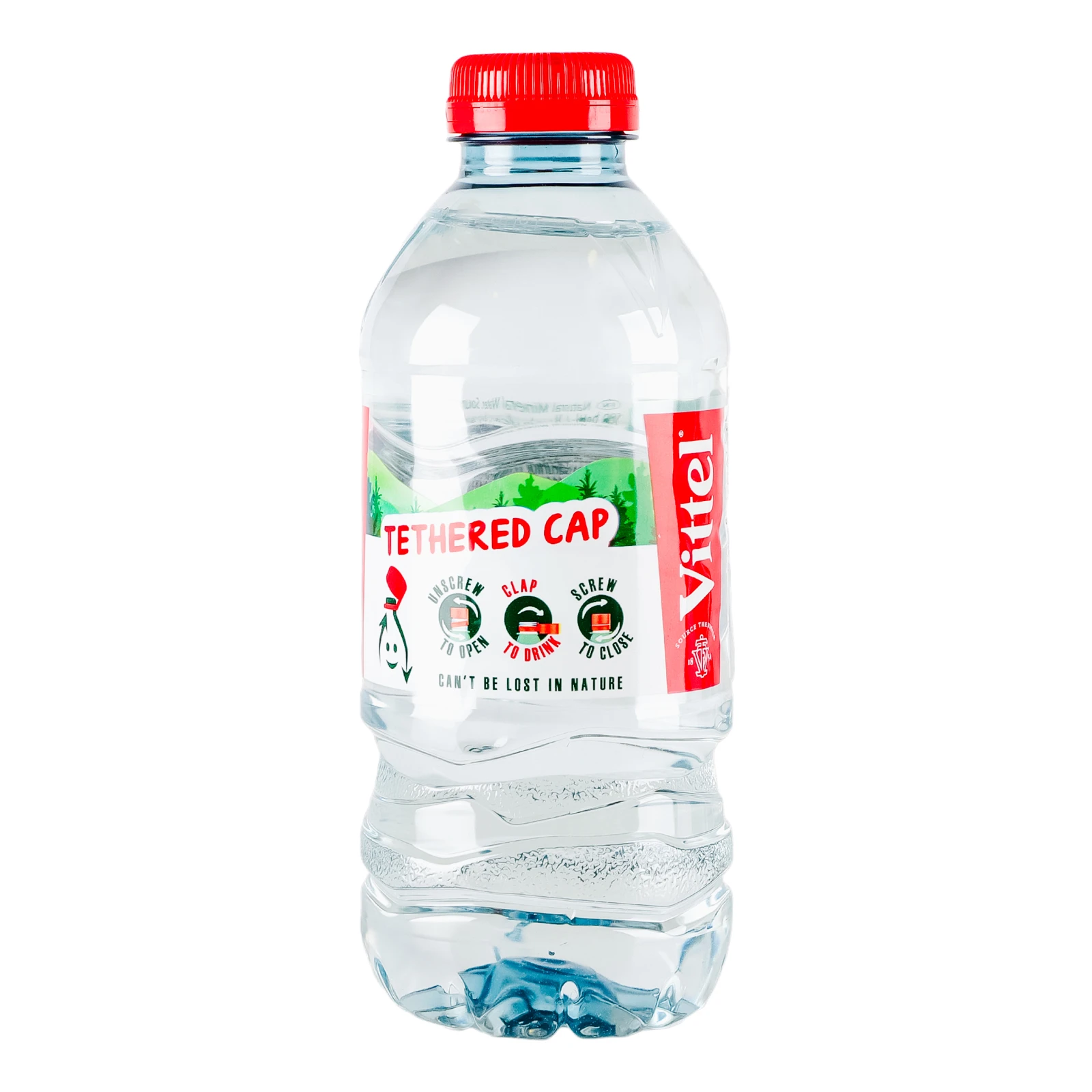 Вода мінеральна Vittel негазована природна столова 0.33л Фото навігації №:1