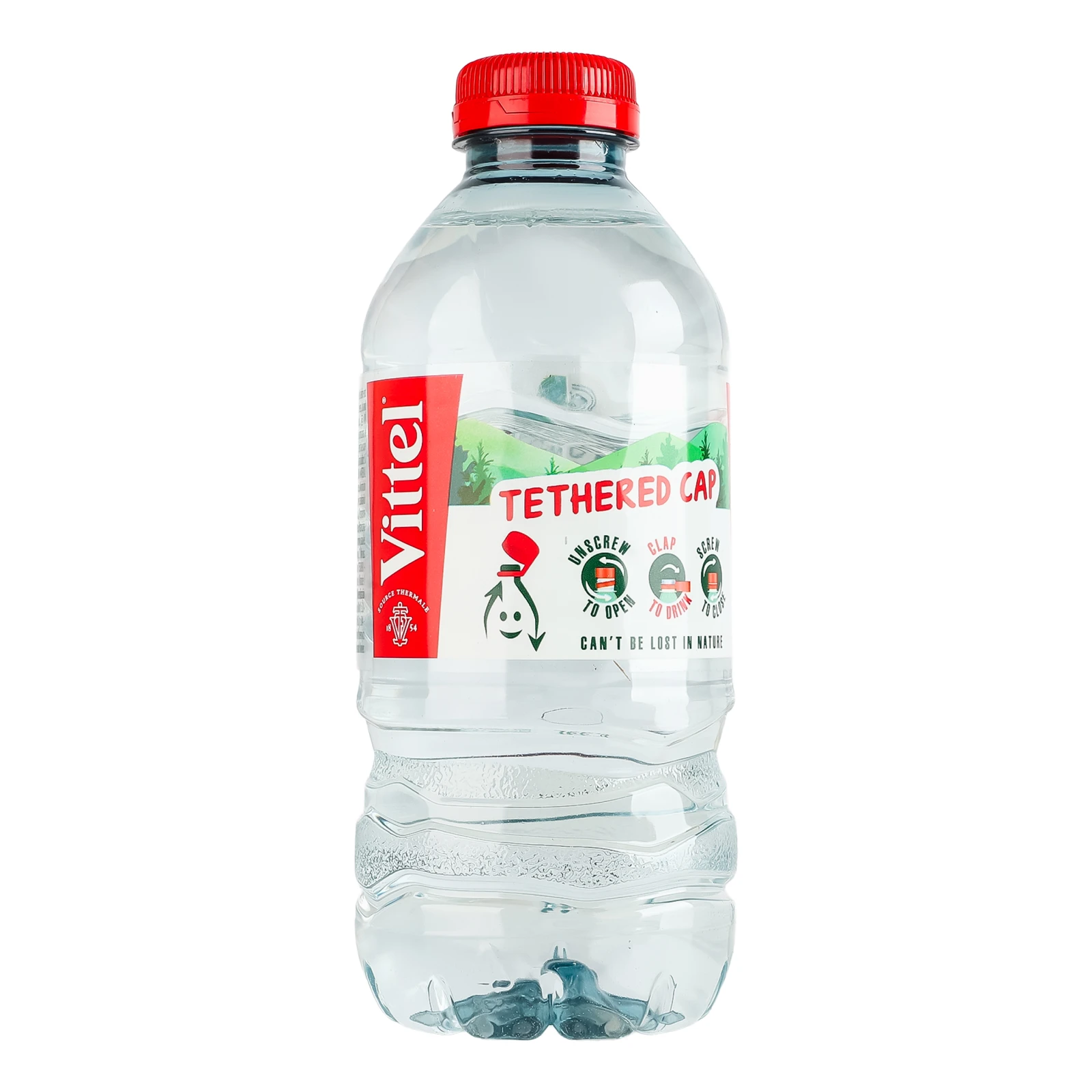 Вода мінеральна Vittel природна столова негазована 330мл Фото №:1