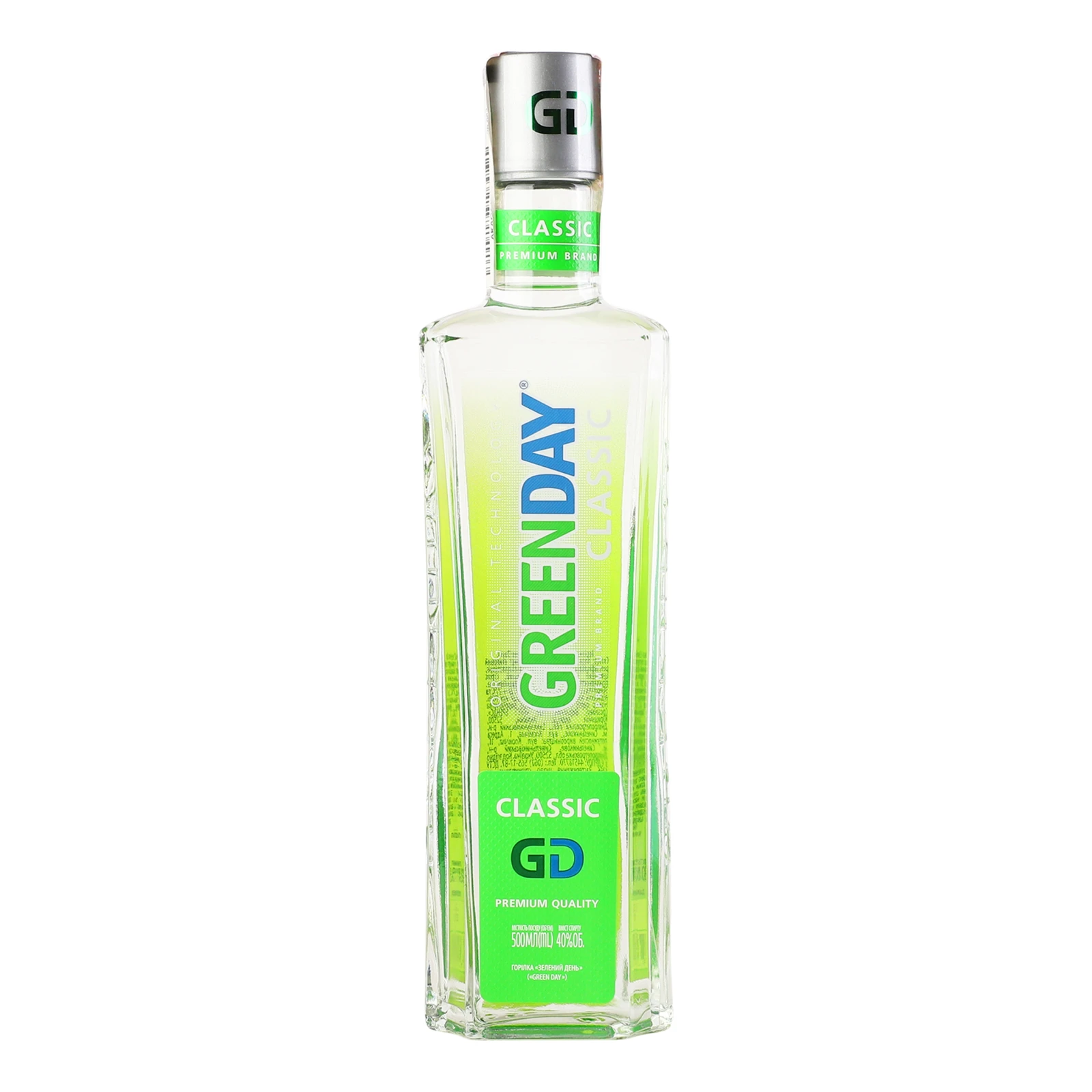 Горілка Green Day Classic 40% 0.5л