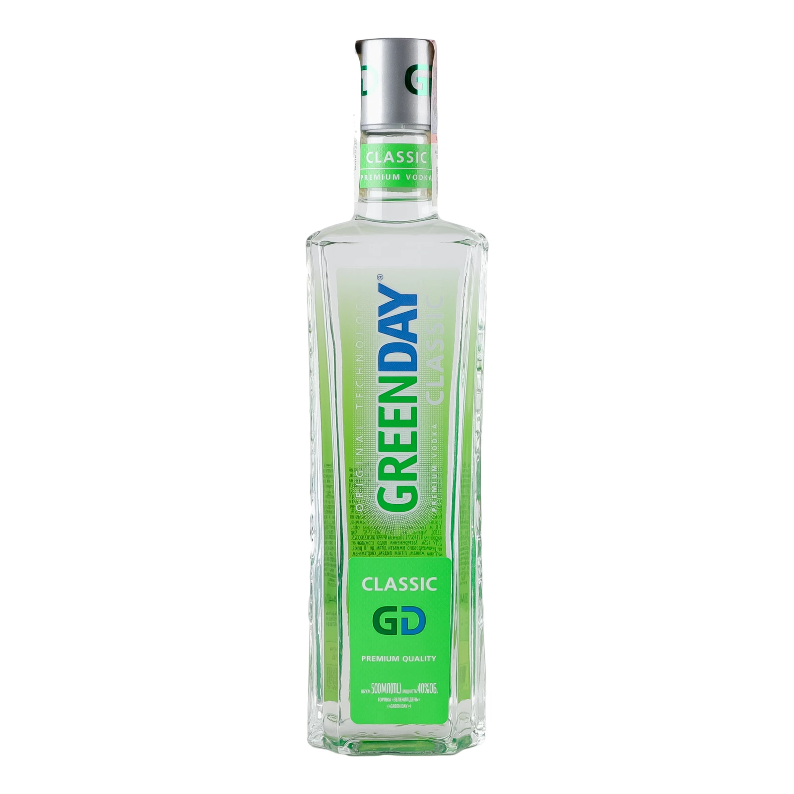 Горілка Green Day Classic 40% 0,5л Фото №:1