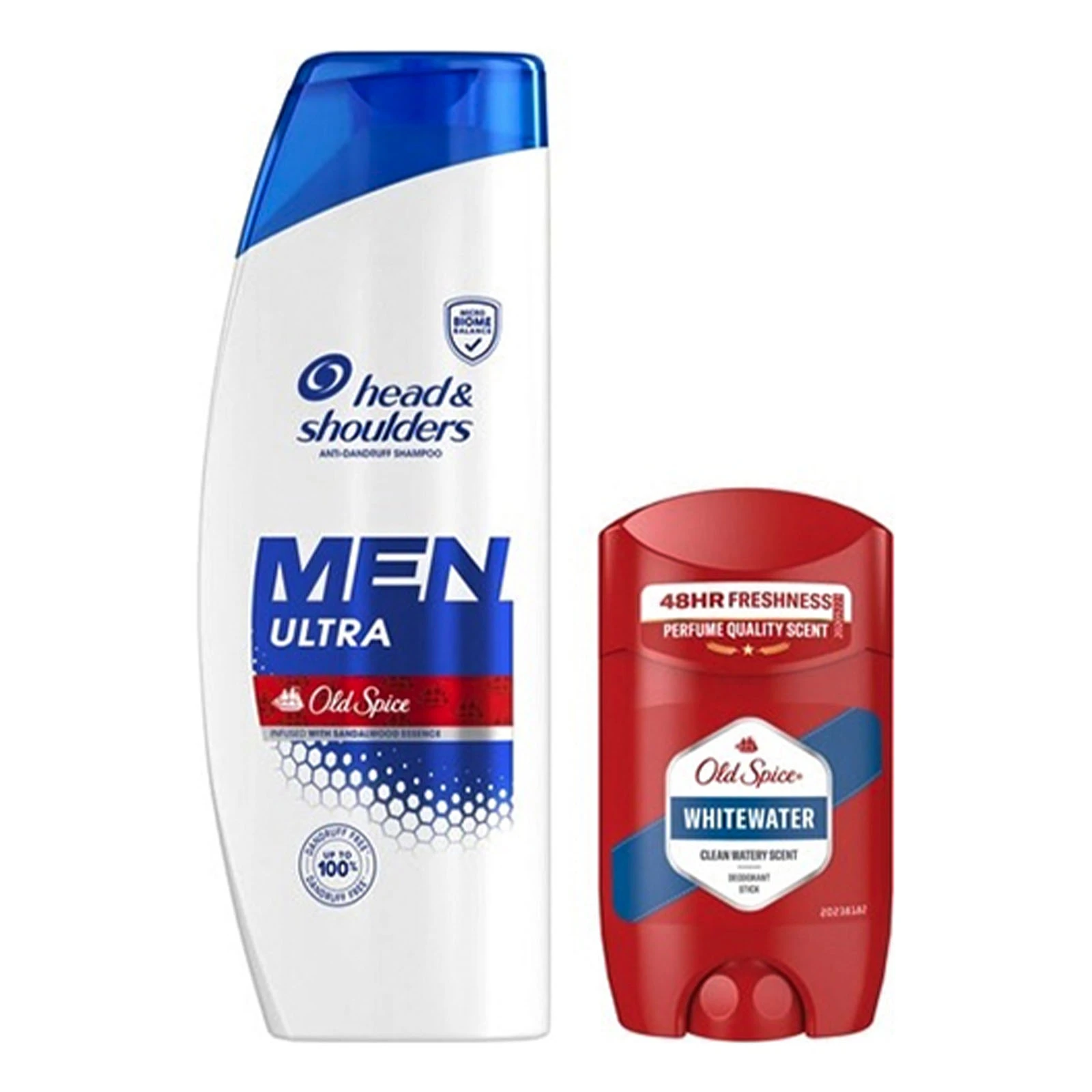 & Набір Head&Shoulders Шампунь проти лупи 330мл+Твердий дезодорант Old Spice Whitewater 50мл Фото №:2