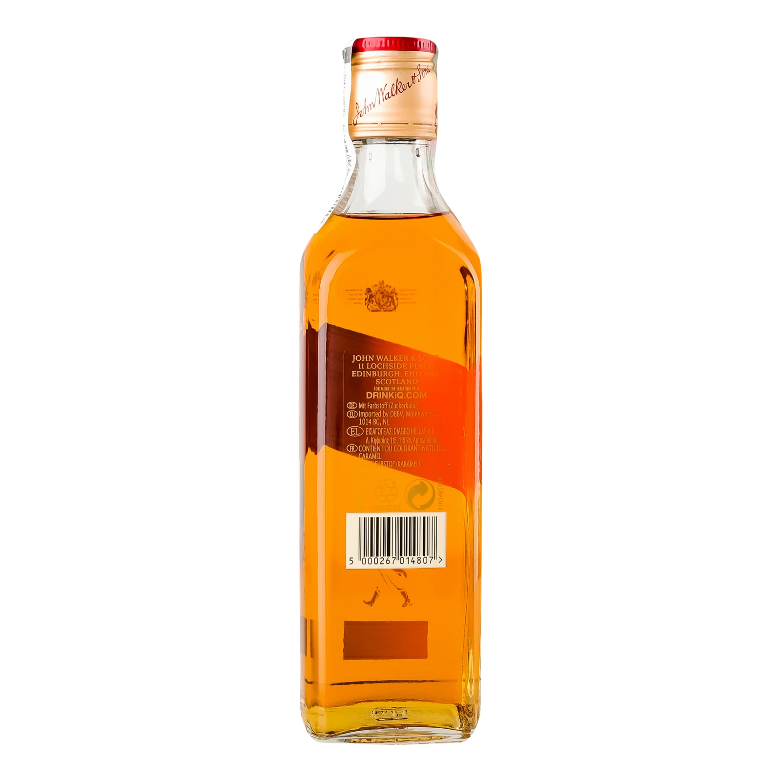 Віскі Johnnie Walker Red label 40% 0.35л фото 2