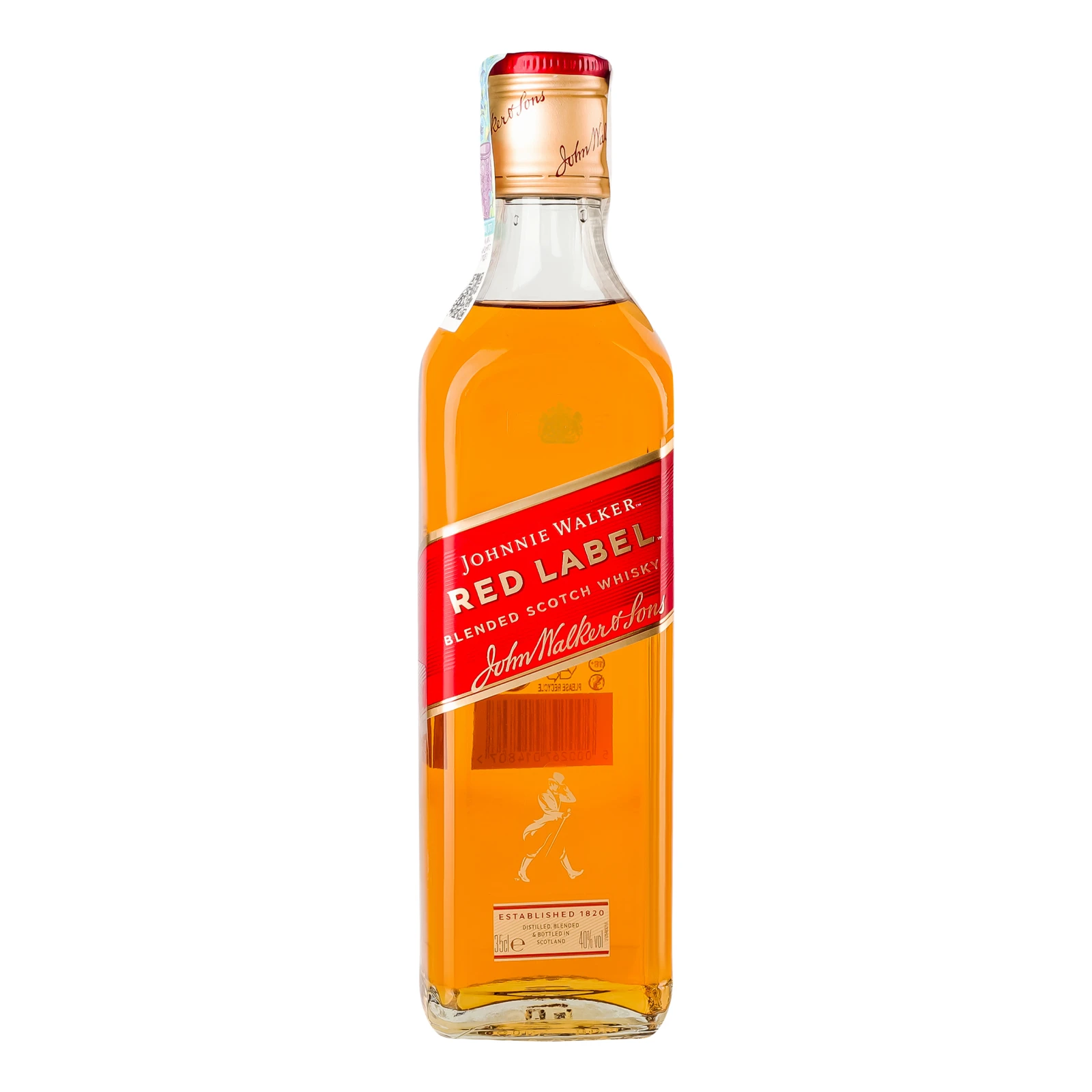 Віскі Johnnie Walker Red label 40% 0.35л