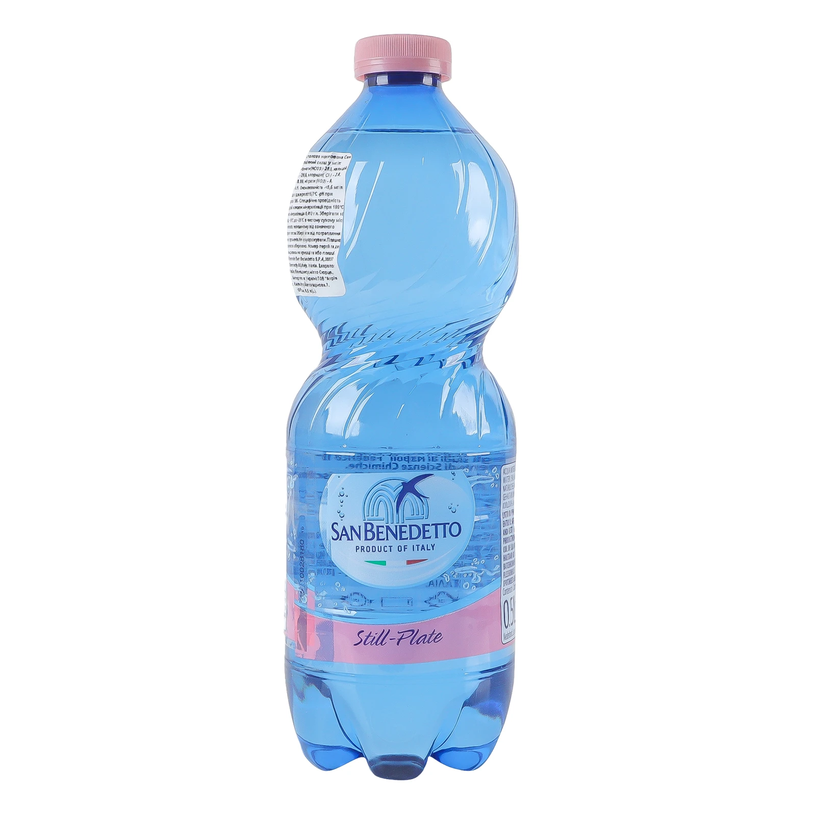 Вода мінеральна San Benedetto природна столова негазована 500мл Фото №:1