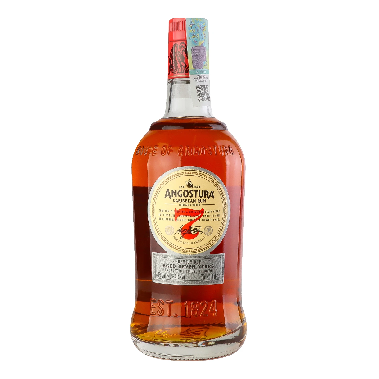 Ром Angostura 7YO 40% 0.7л Фото №:1