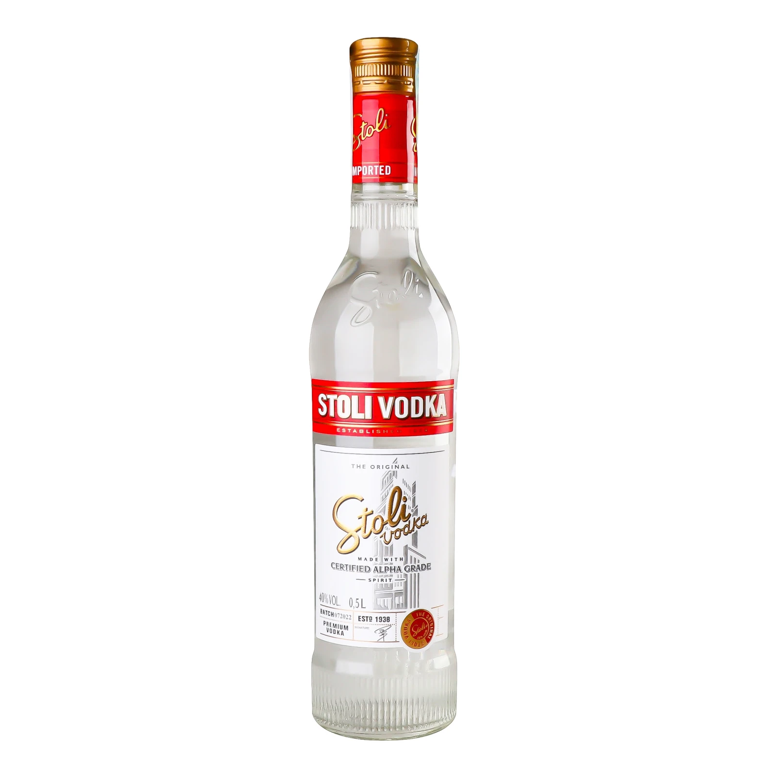 Горілка Stolichnaya 40% 0.5л Фото №:1