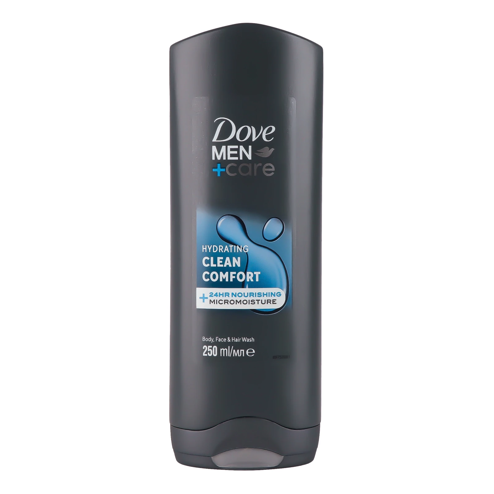 Гель для душу Dove Men+Care Clean Comfort Hydrating 250мл Фото №:1