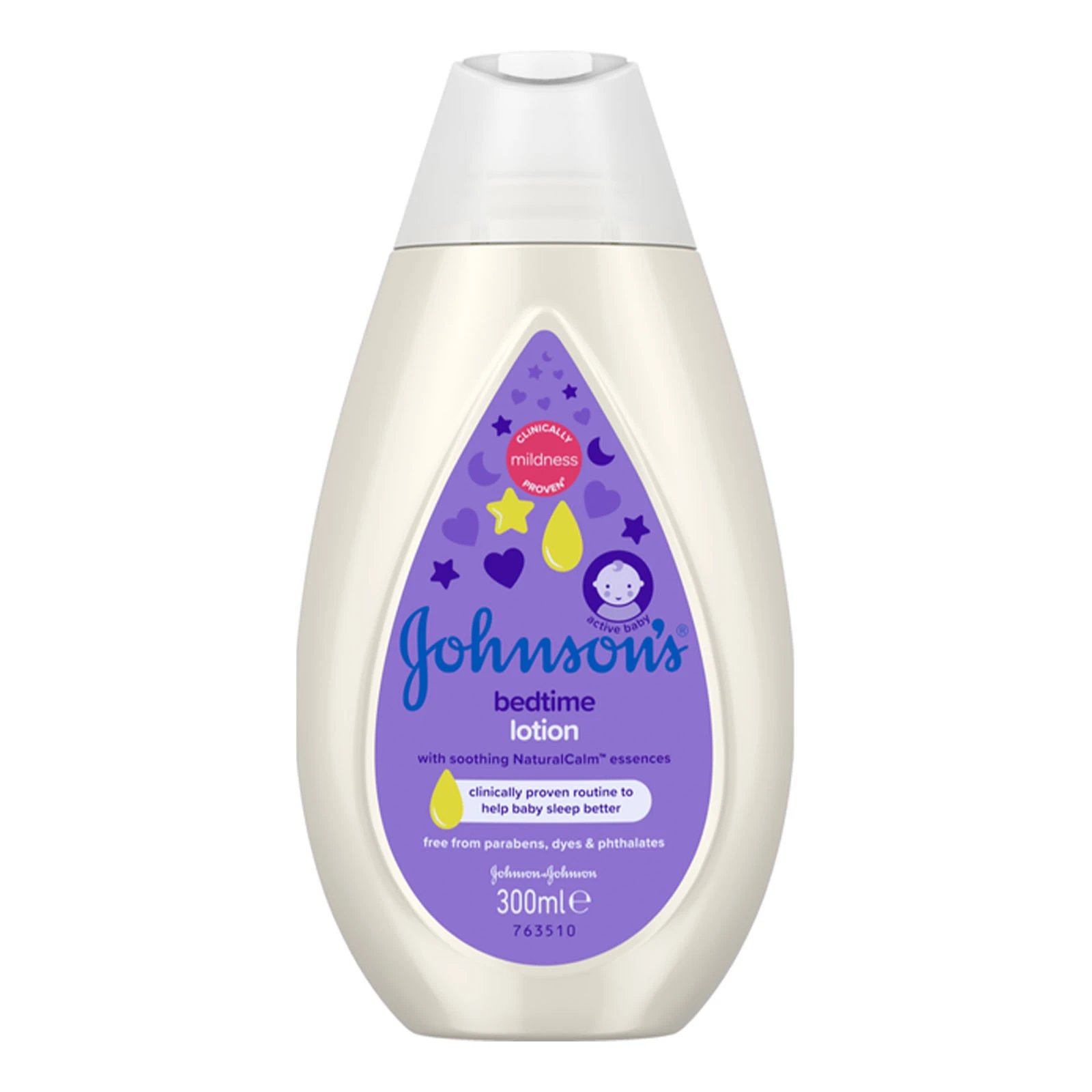 Молочко Johnson`s дитяче 300мл Перед сном Фото №:1