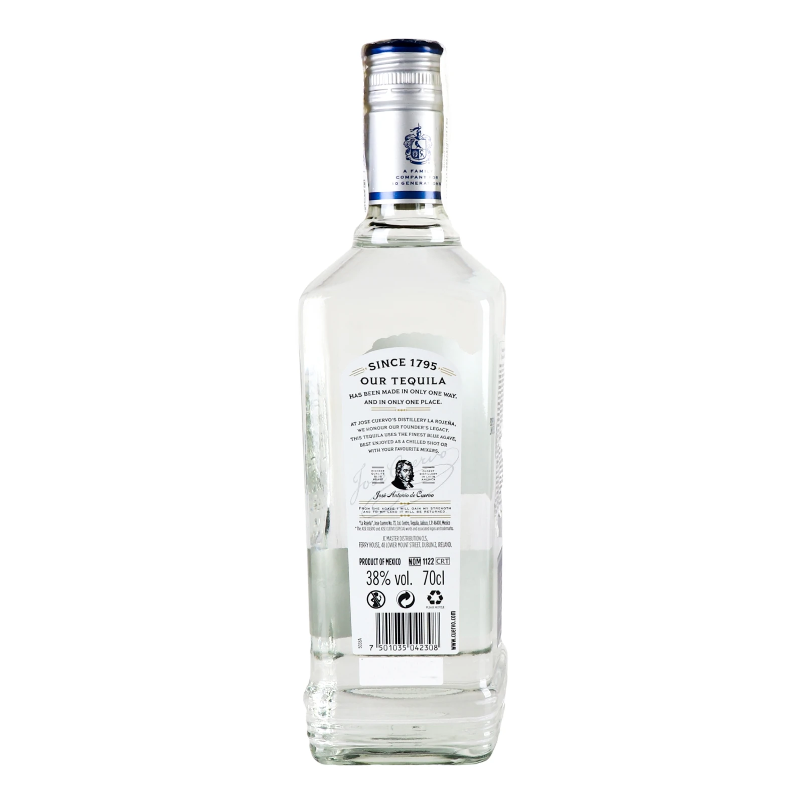 Текіла Jose Cuervo Especial Silver 38% 0.7л фото 2
