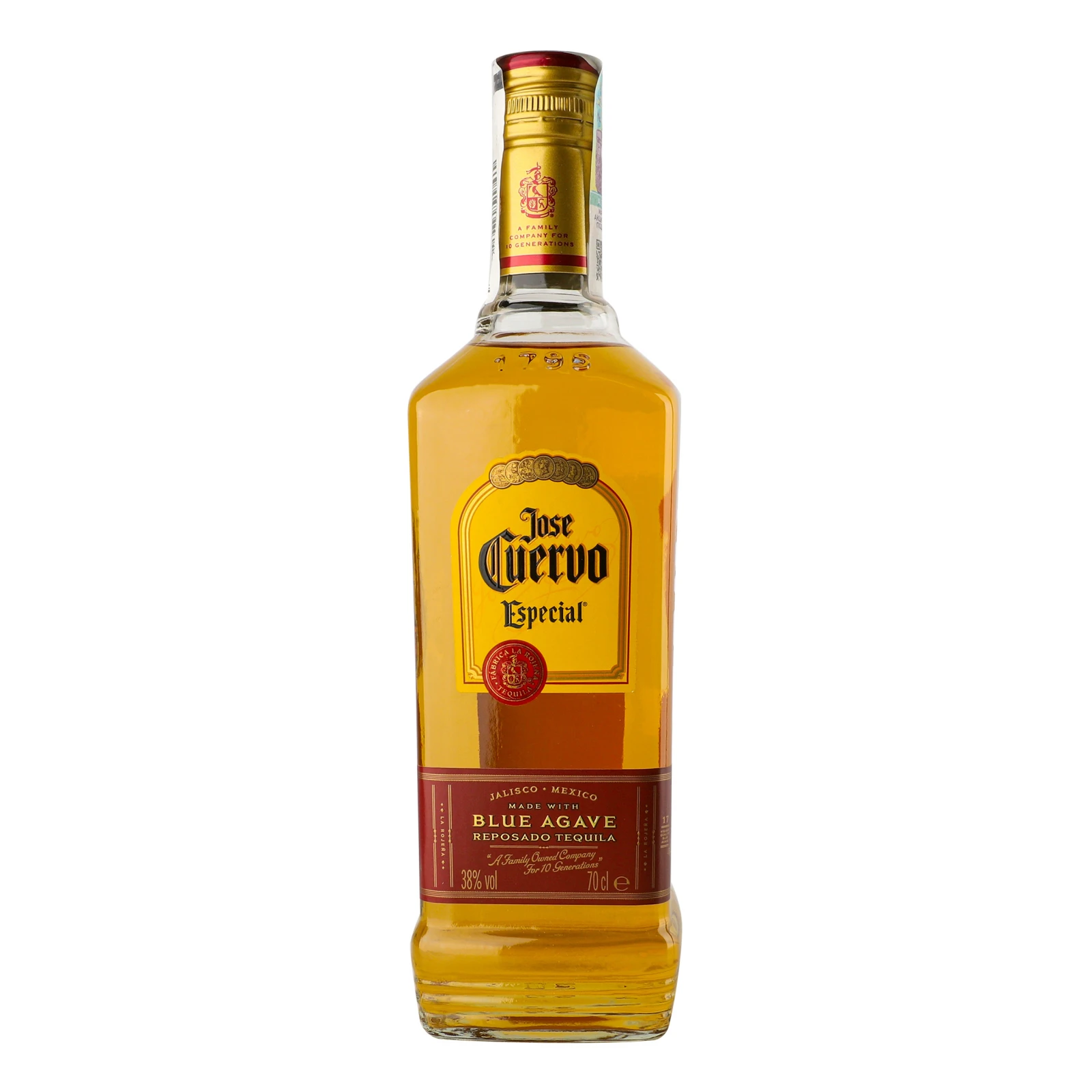 Текіла Jose Cuervo 0,7л 38% Especial Reposado