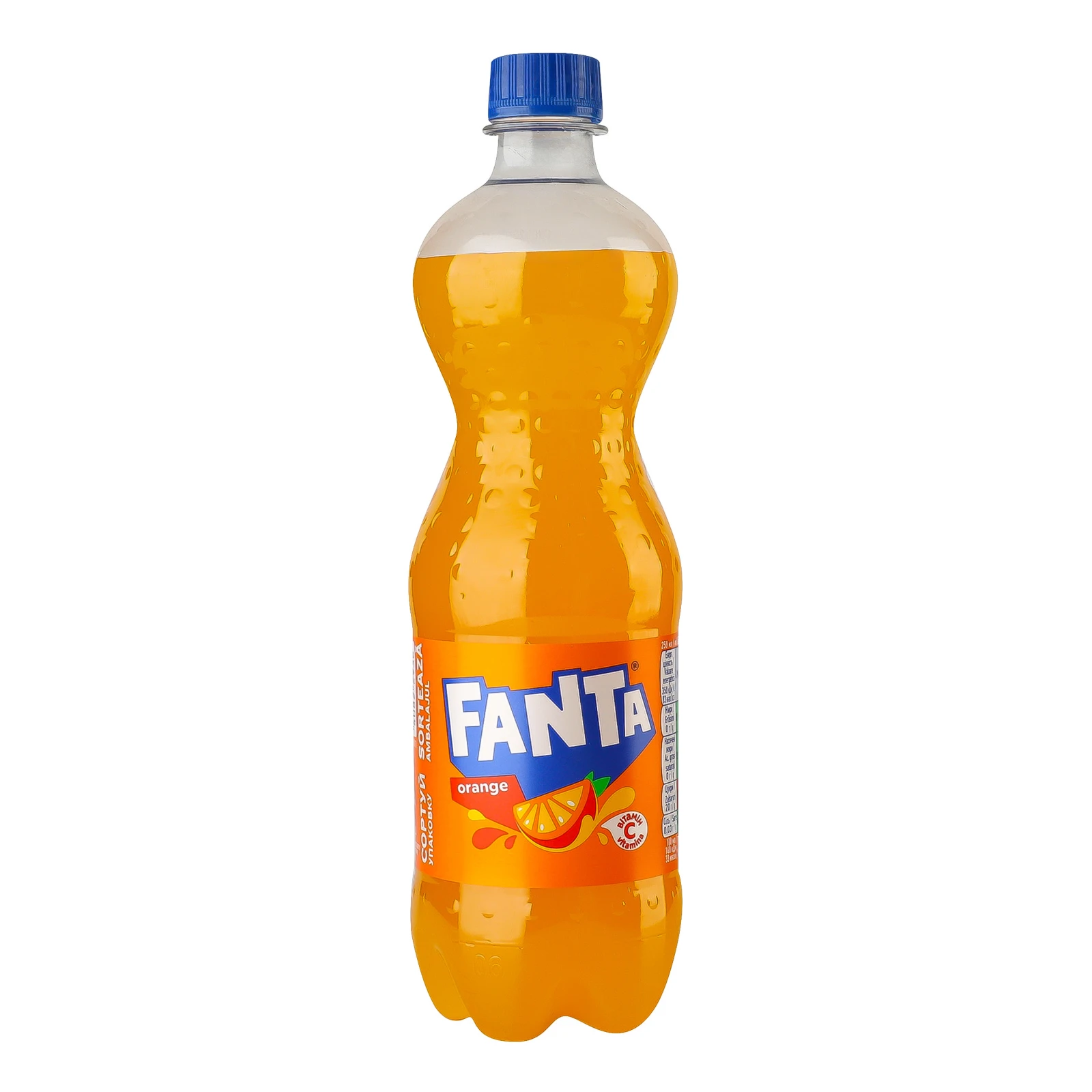 Напій Fanta Orange соковмісний сильногазований з апельсиновим соком 500мл