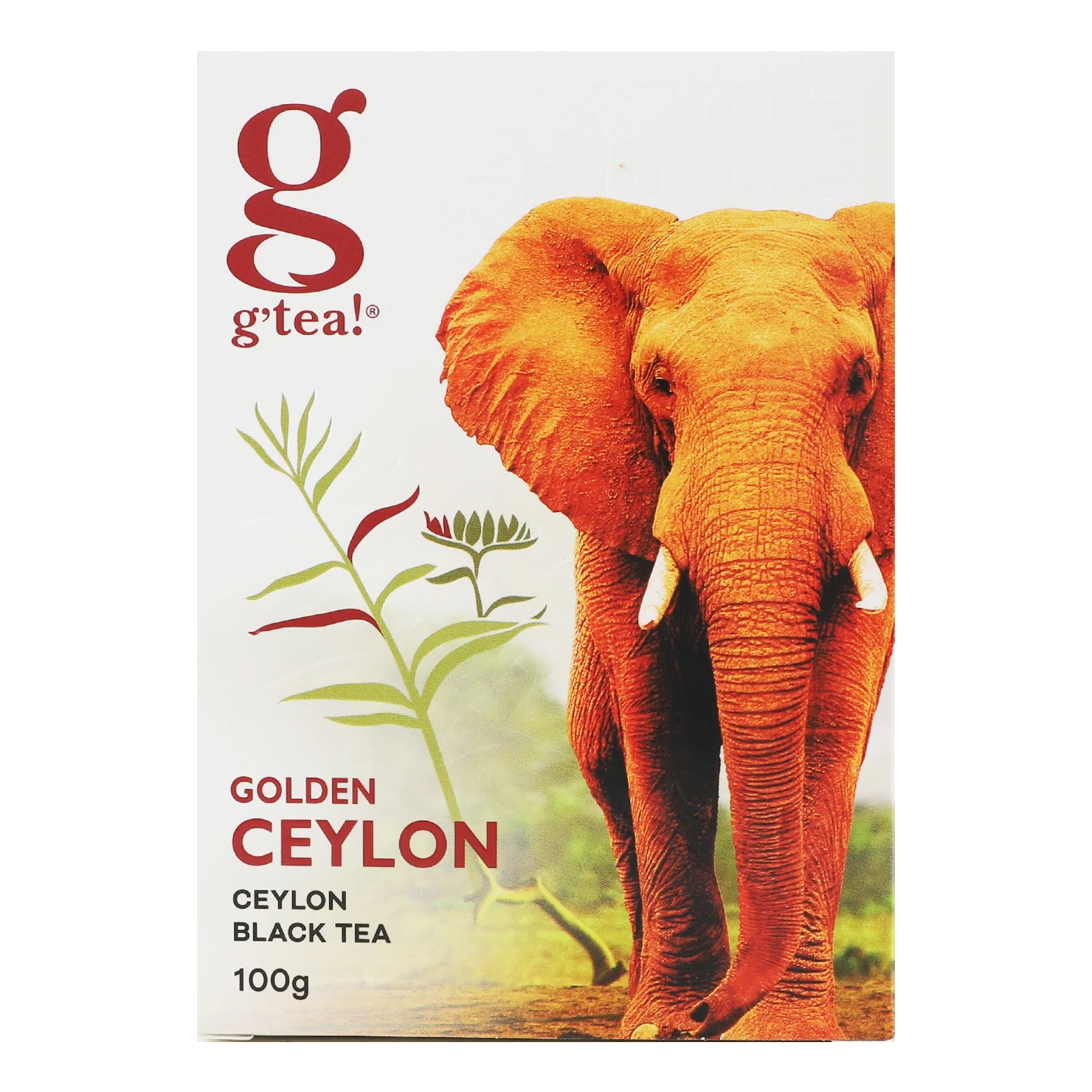 Чай G'tea! Golden Ceylon чорний байховий листовий 100г Фото №:1