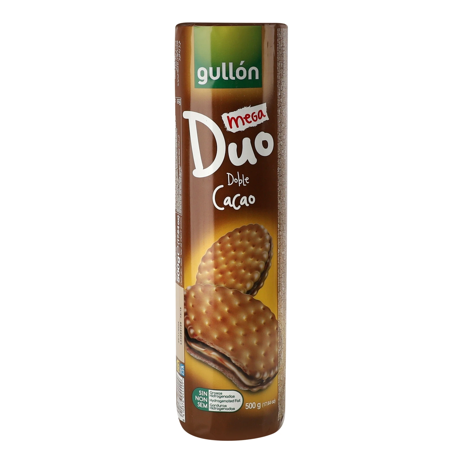 Печиво-сендвіч Gullon Mega Duo Cacao 500г Фото №:2