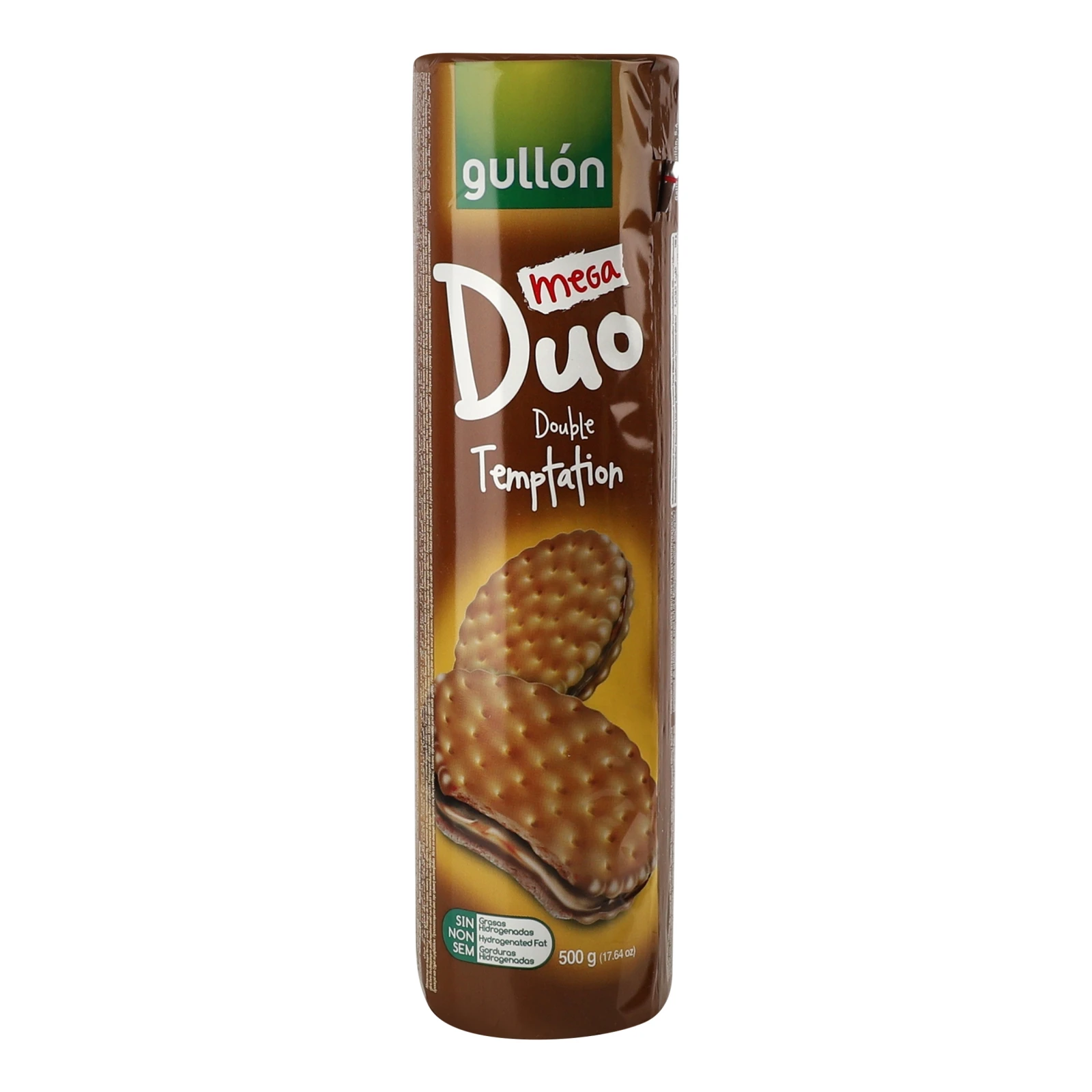 Печиво-сендвіч Gullon Mega Duo Cacao 500г Фото №:1