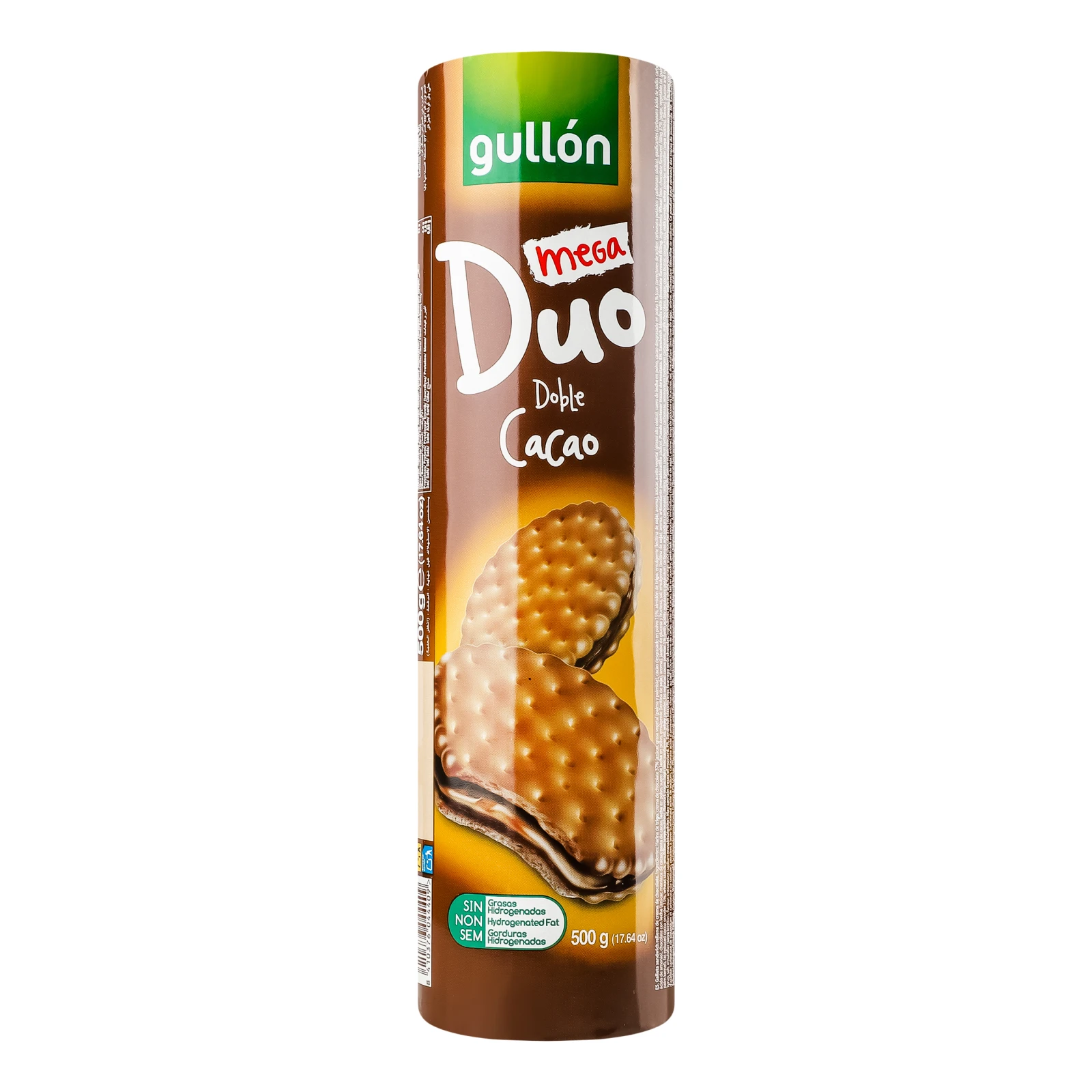 Печиво-сендвіч Gullon Mega Duo Cacao 500г Фото №:1