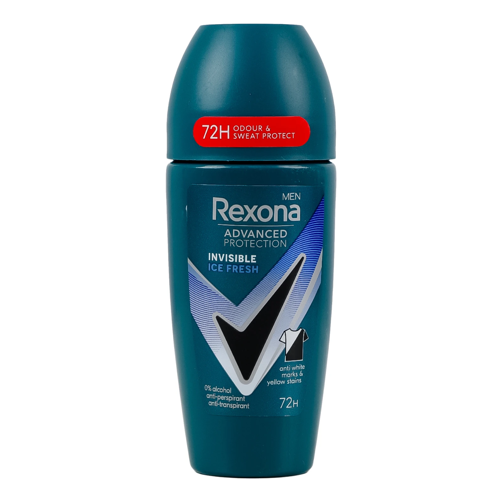 Антиперспірант Rexona Men Advanced protection Invisible ice fresh 72H кульковий 50мл Фото №:1