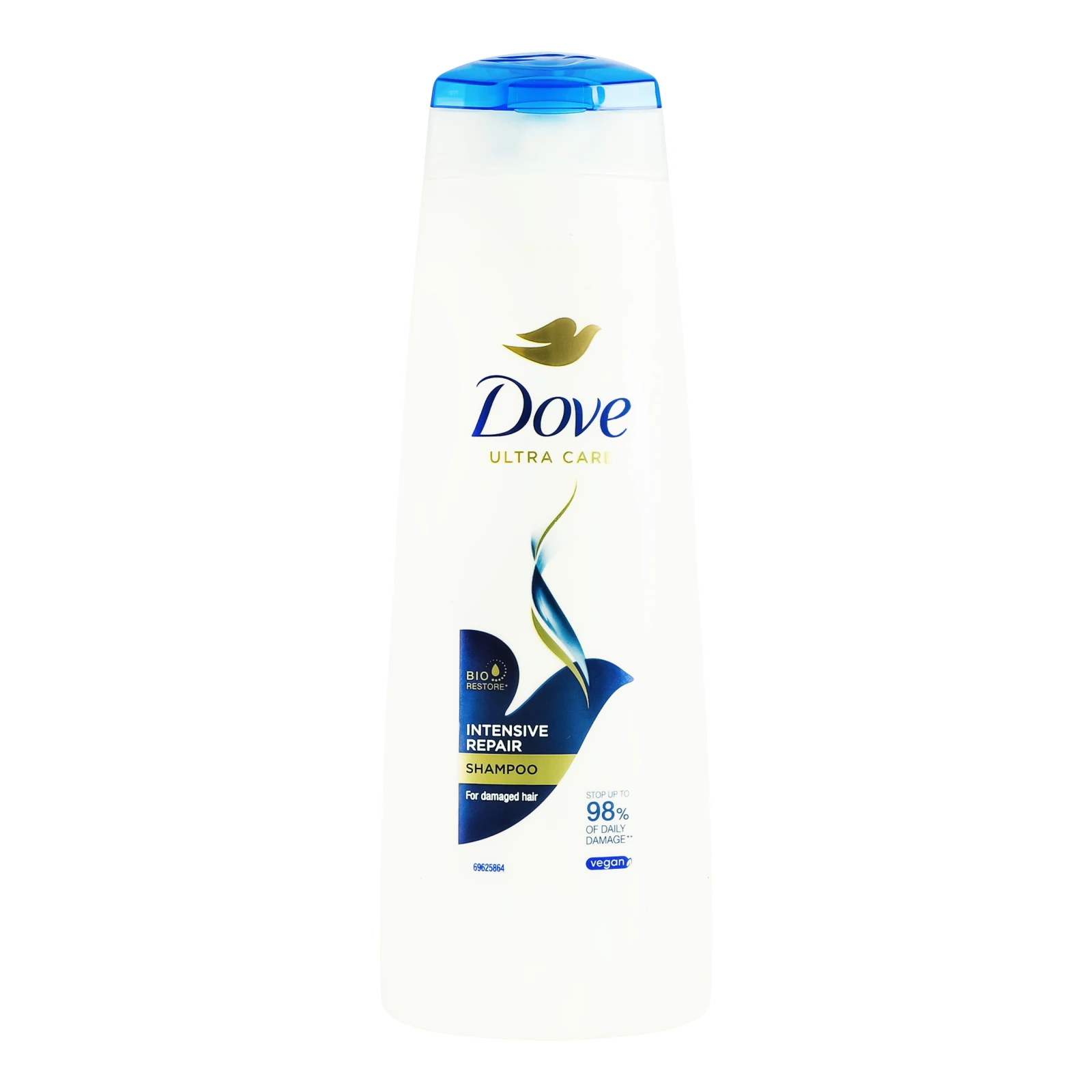 Шампунь для волосся Dove Ultra Care Intensive Repair 250мл Фото №:1