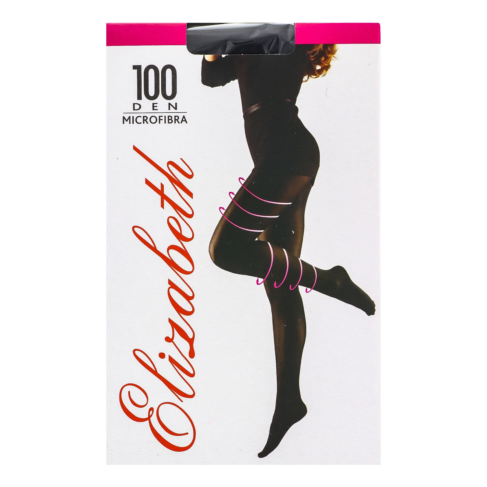 Колготи Elizabeth Microfibra жіночі 100den 2 nero Фото навігації №:1