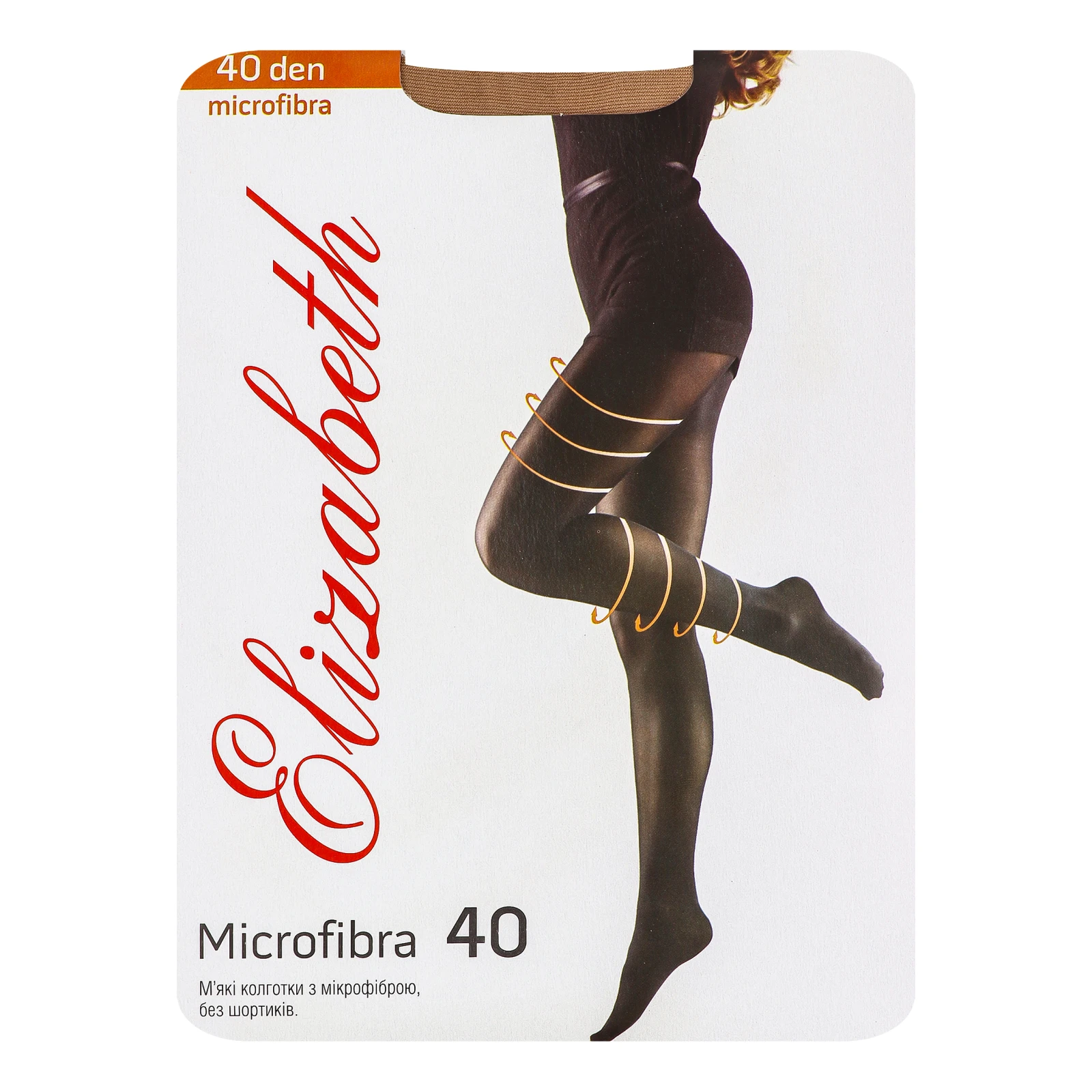 Колготи Elizabeth Microfibra жіночі 40den 4 visone Фото навігації №:1