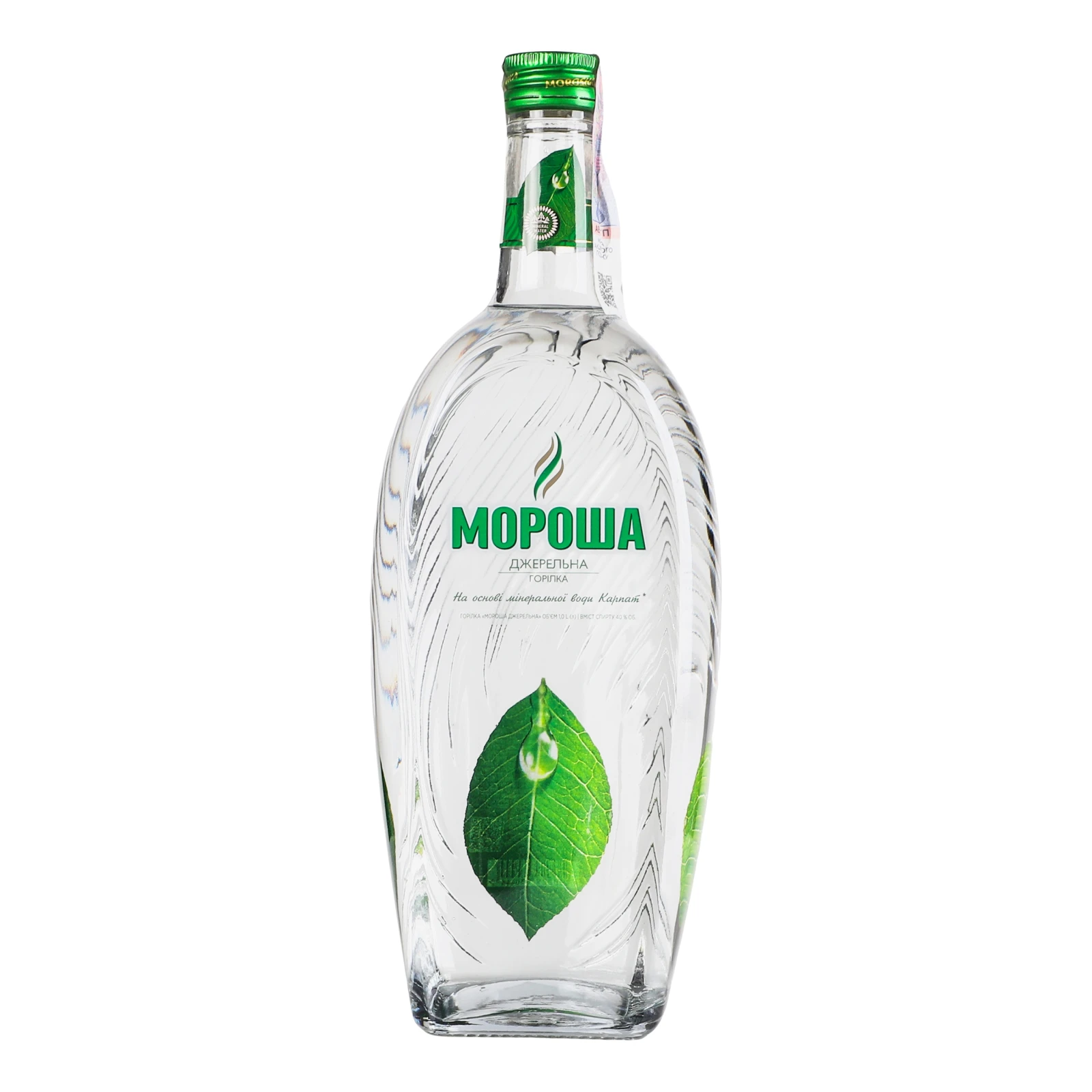 Горілка Мороша Джерельна 40% 1л Фото навігації №:1