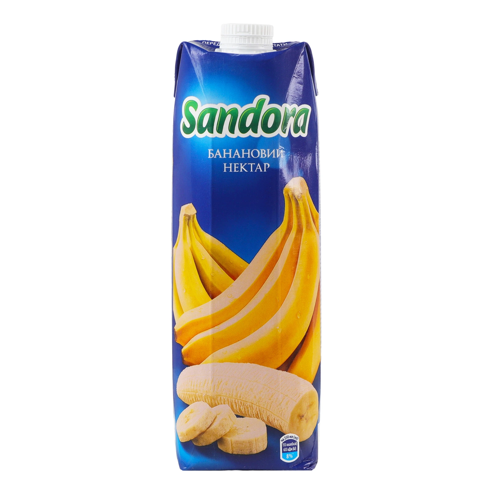 Нектар Sandora з м'якоттю стерилізований Банановий 950мл