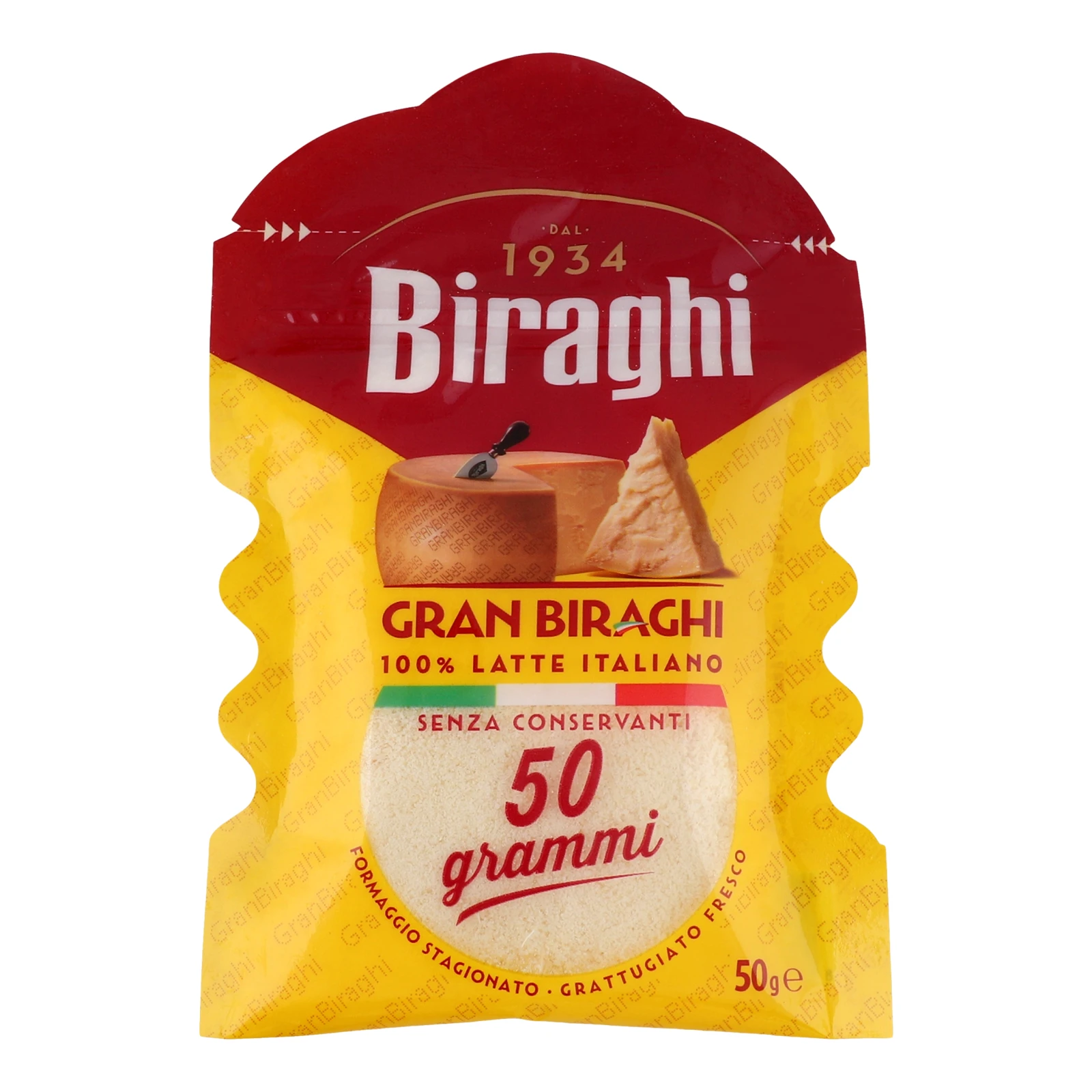 Сир Biraghi Gran Biraghi витриманий свіжонатертий 50г