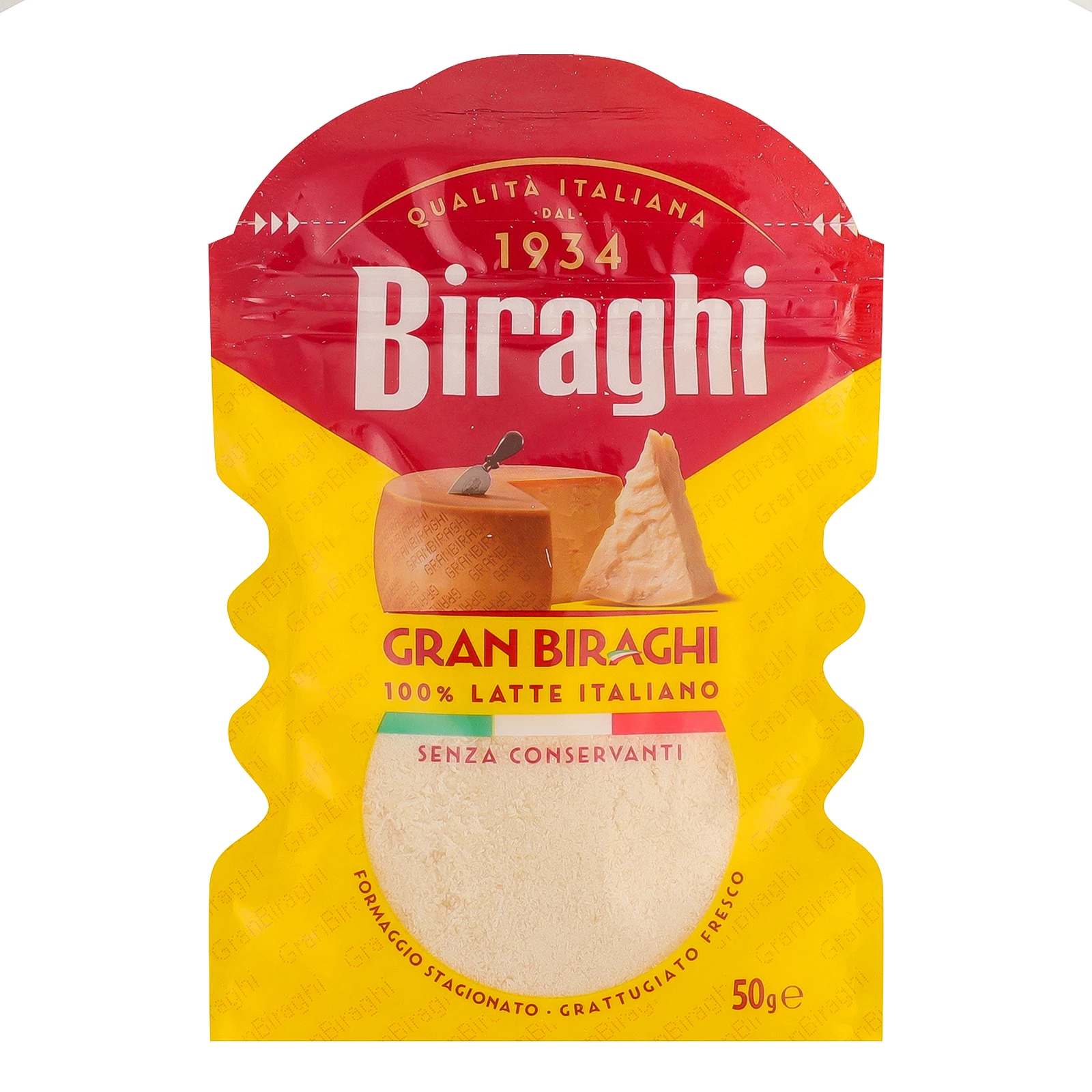 Сир Biraghi Gran Biraghi витриманий свіжонатертий 50г Фото №:1