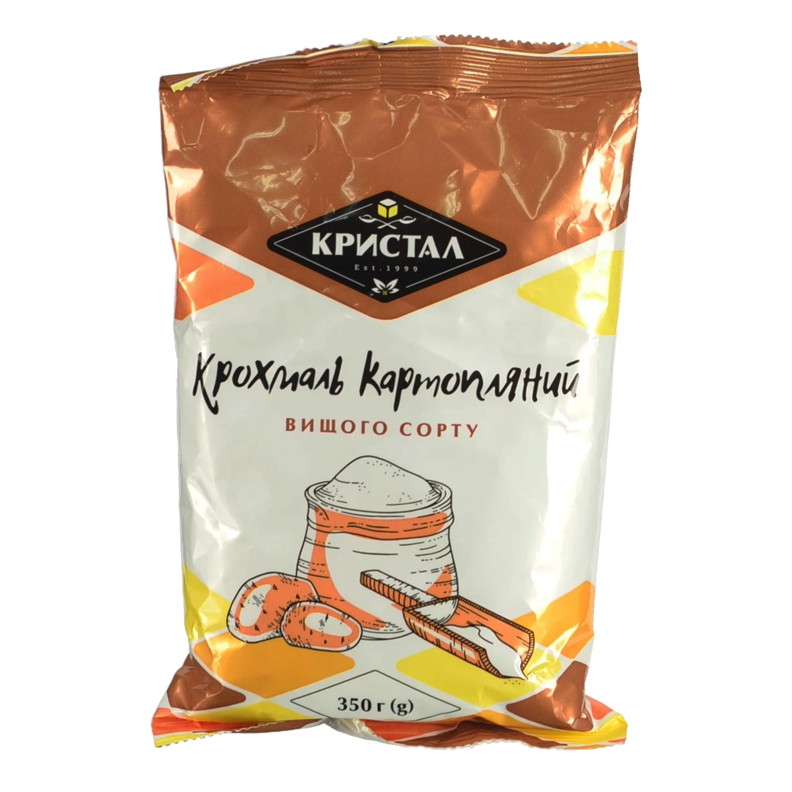 Крохмаль Кристал картопляний 350г Фото №:1