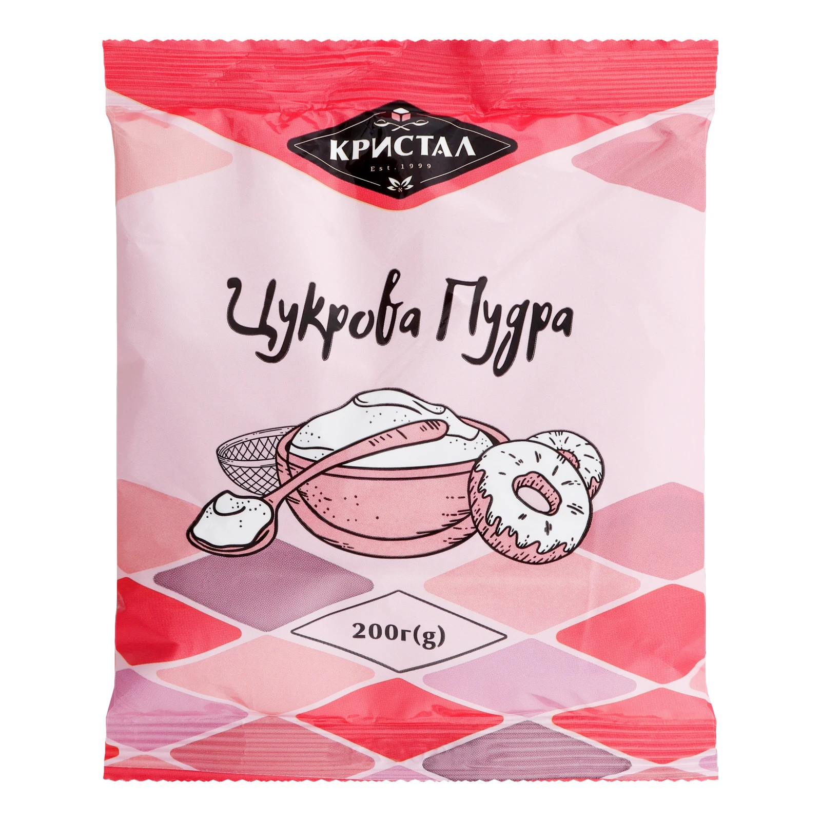 Цукрова пудра Кристал 200г Фото навігації №:1