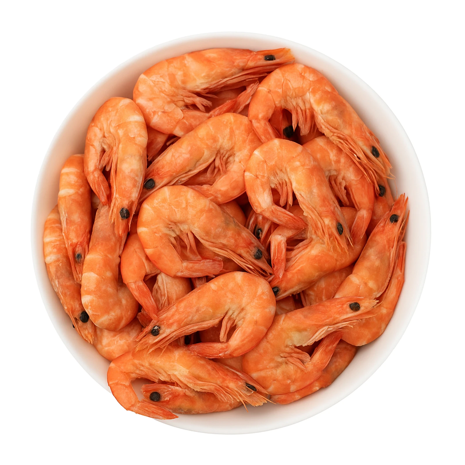 Креветки Королівські 40/50 варено-морожені в панцирі в глазурі Фото №:1