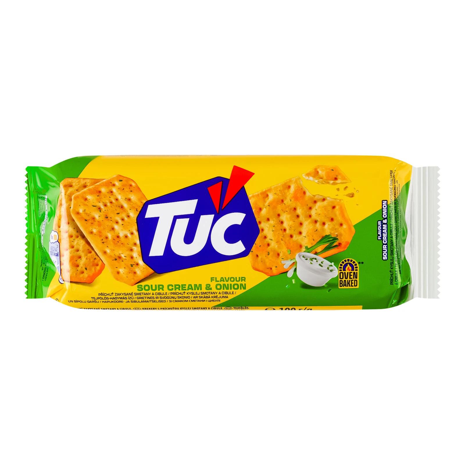 Крекер Tuc Sour cream&Onion солоний 100г