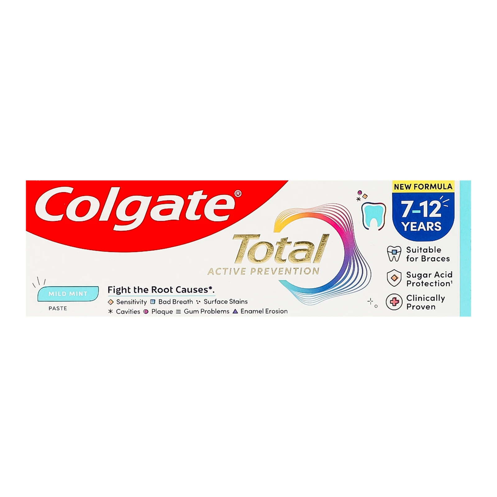 Паста зубна Colgate Total Junior для дітей від 7-ми до 12-ти років 50мл Фото №:1