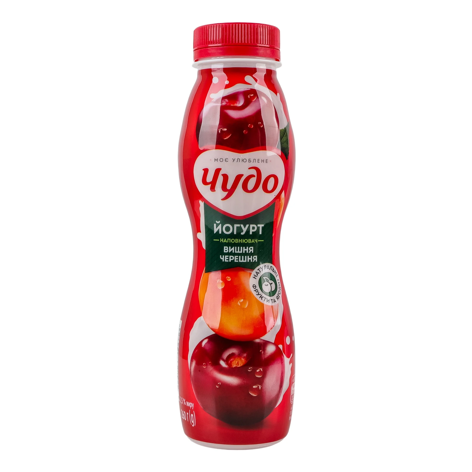 Йогурт Чудо Вишня-черешня 2.5% 260г