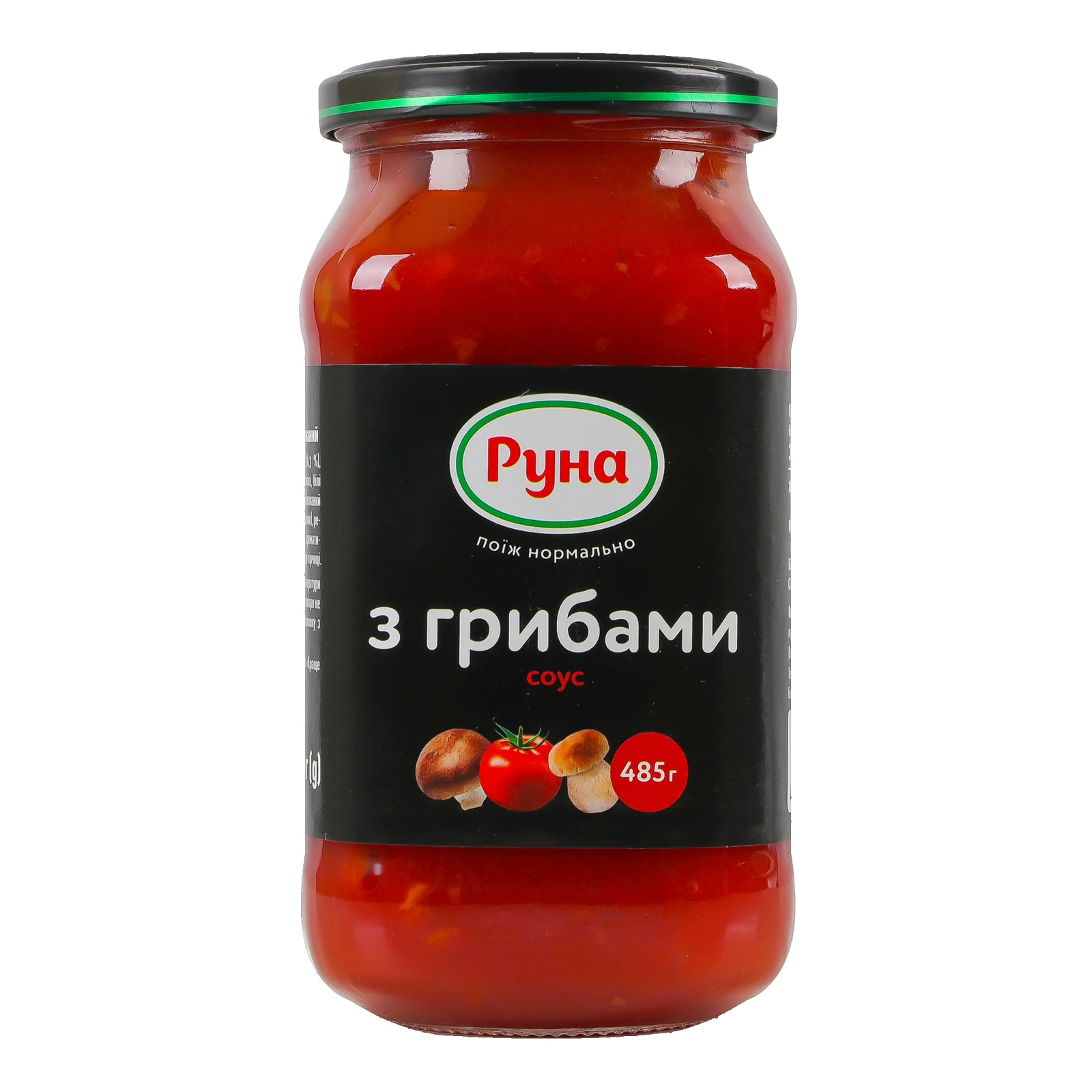 Соус Руна з грибами стерилізований 485г