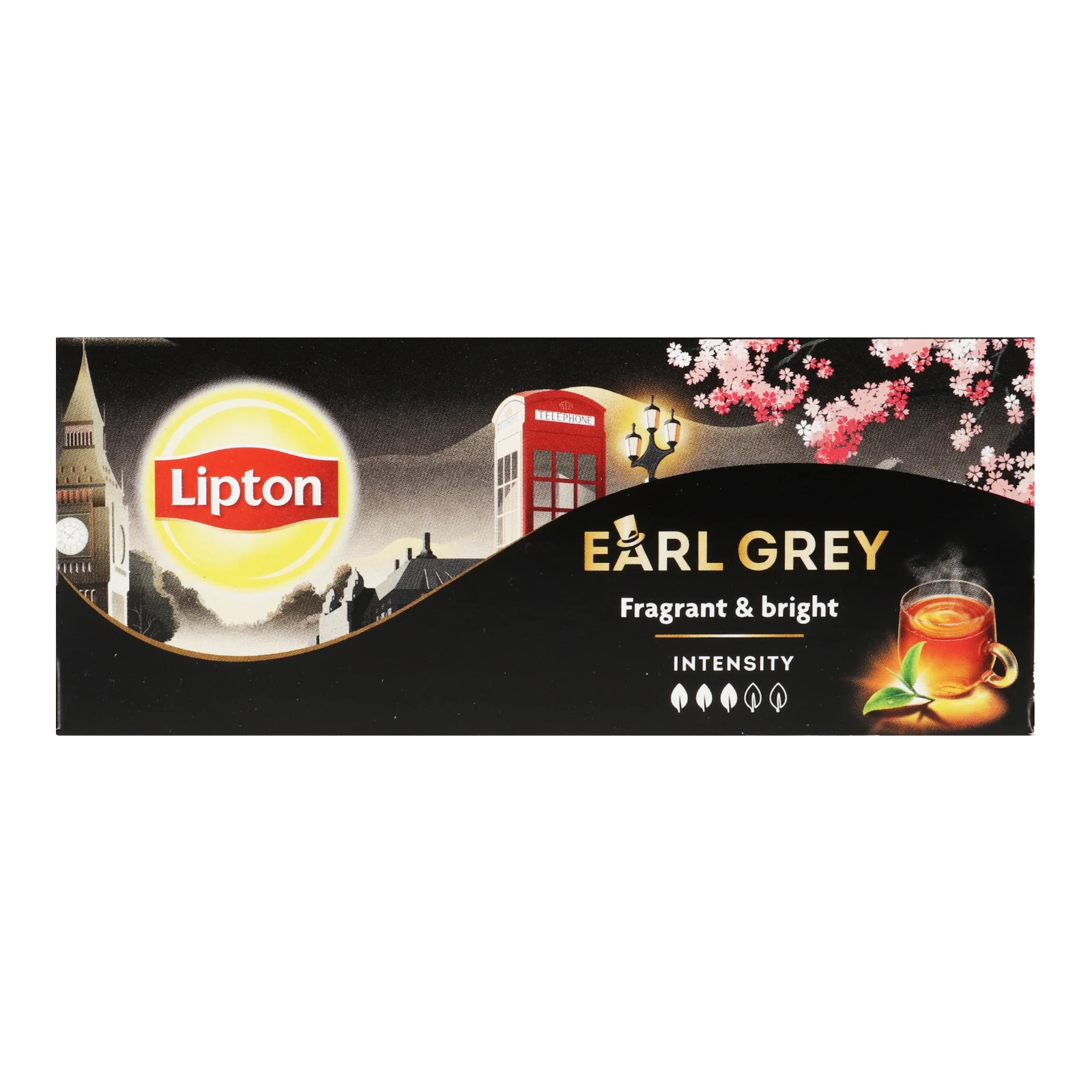 Чай Lipton Earl Gray чорний 37.5г Фото навігації №:1