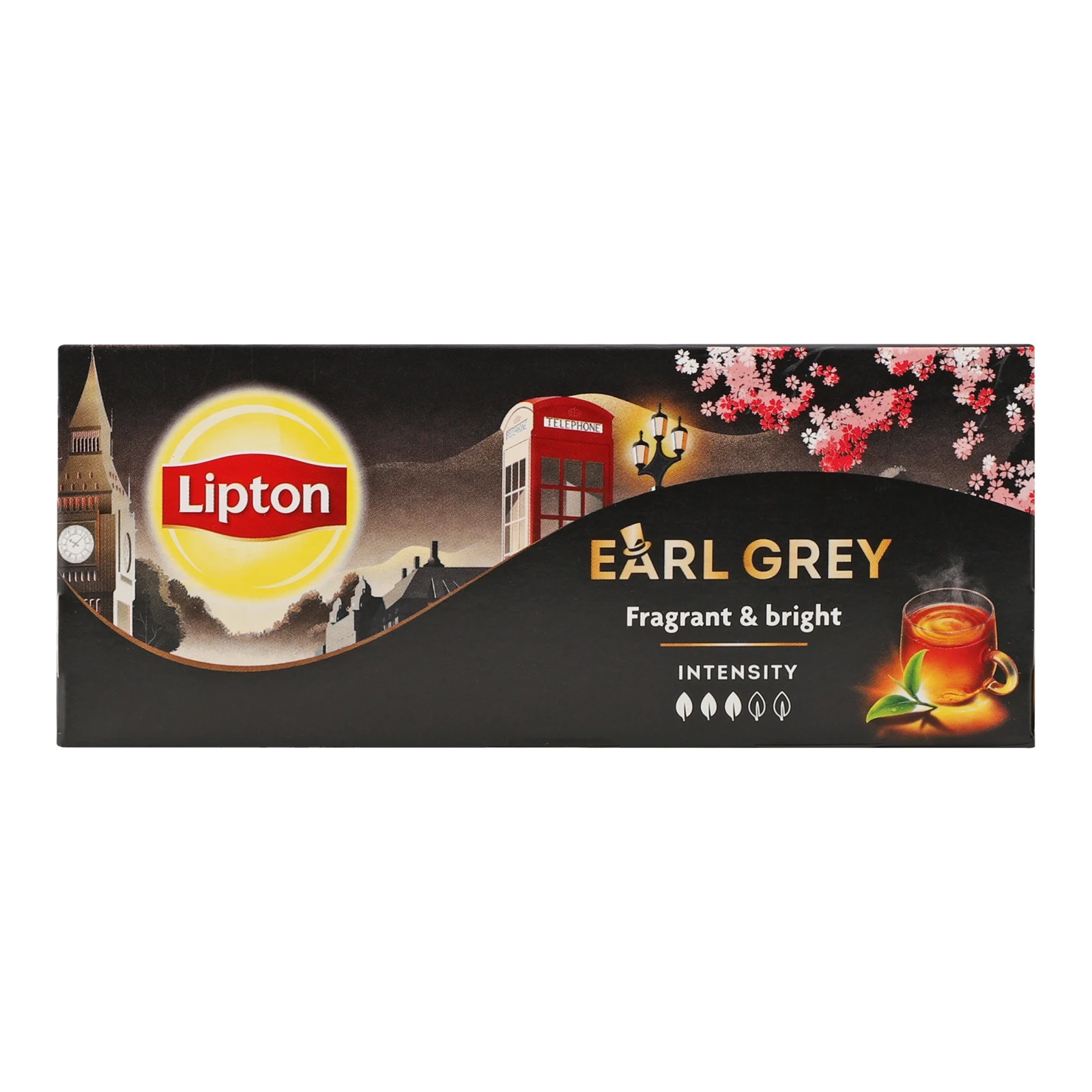 Чай Lipton Earl Gray чорний 37.5г