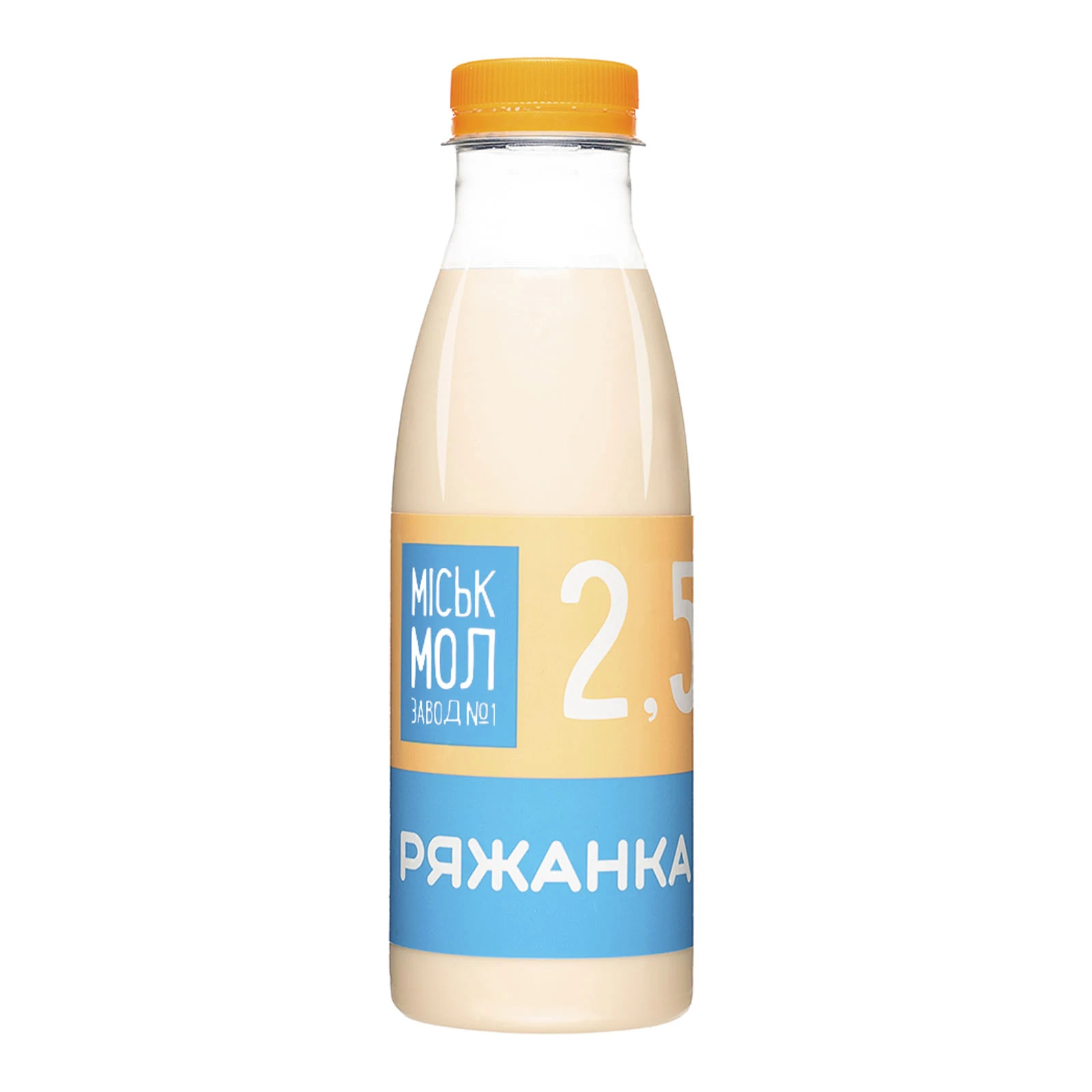 Ряжанка Міськмолзавод №1 2.5% 500г Фото №:1