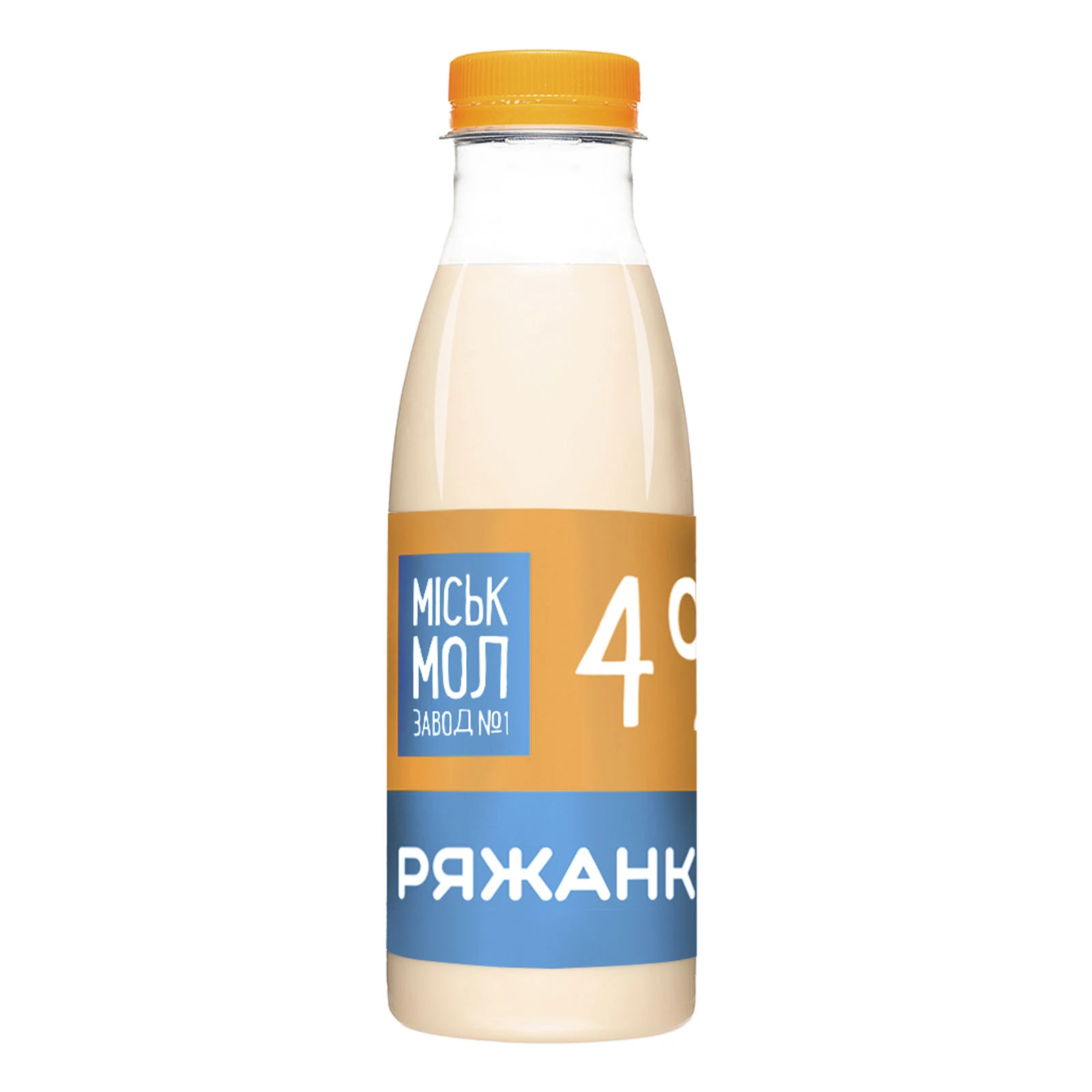 Ряжанка Міськмолзавод №1 4% 500г