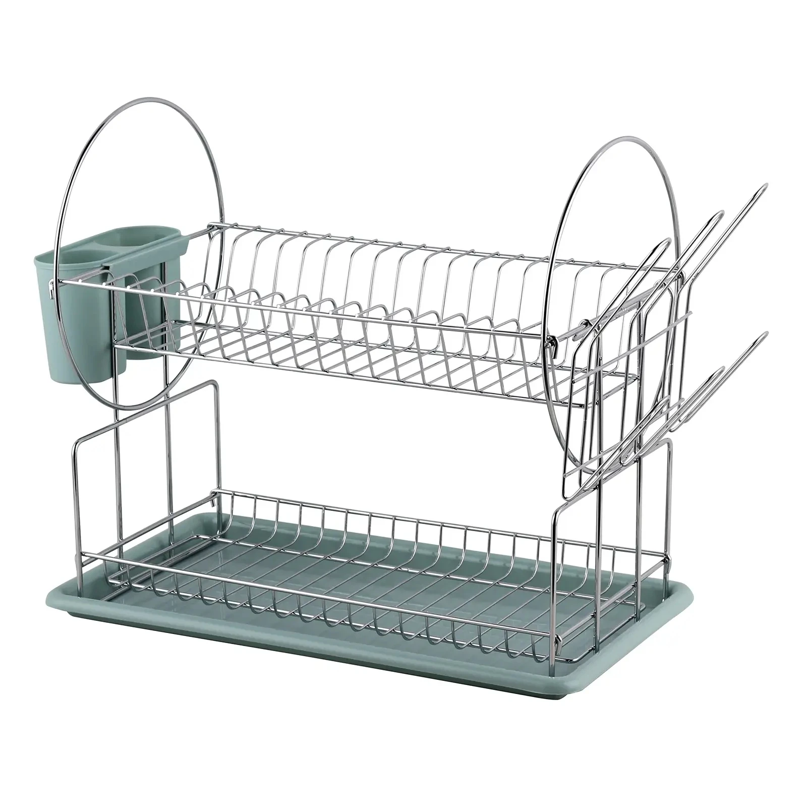 Сушарка для посуду Maxmark двохрівнева 50.8х23.5х36см MK-DD2612 Фото №:1