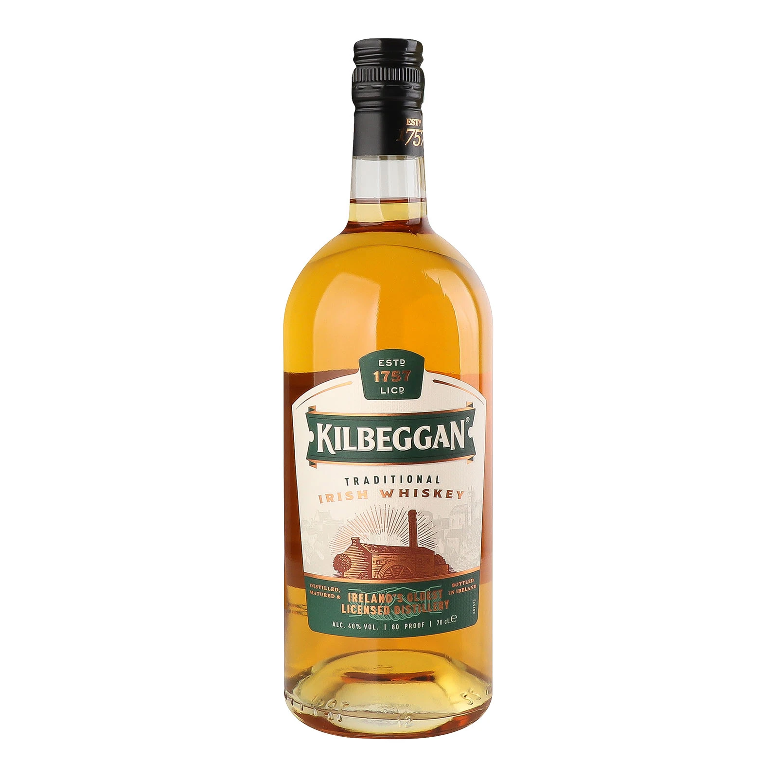 Віскі Kilbeggan Traditional 40% 0.7л