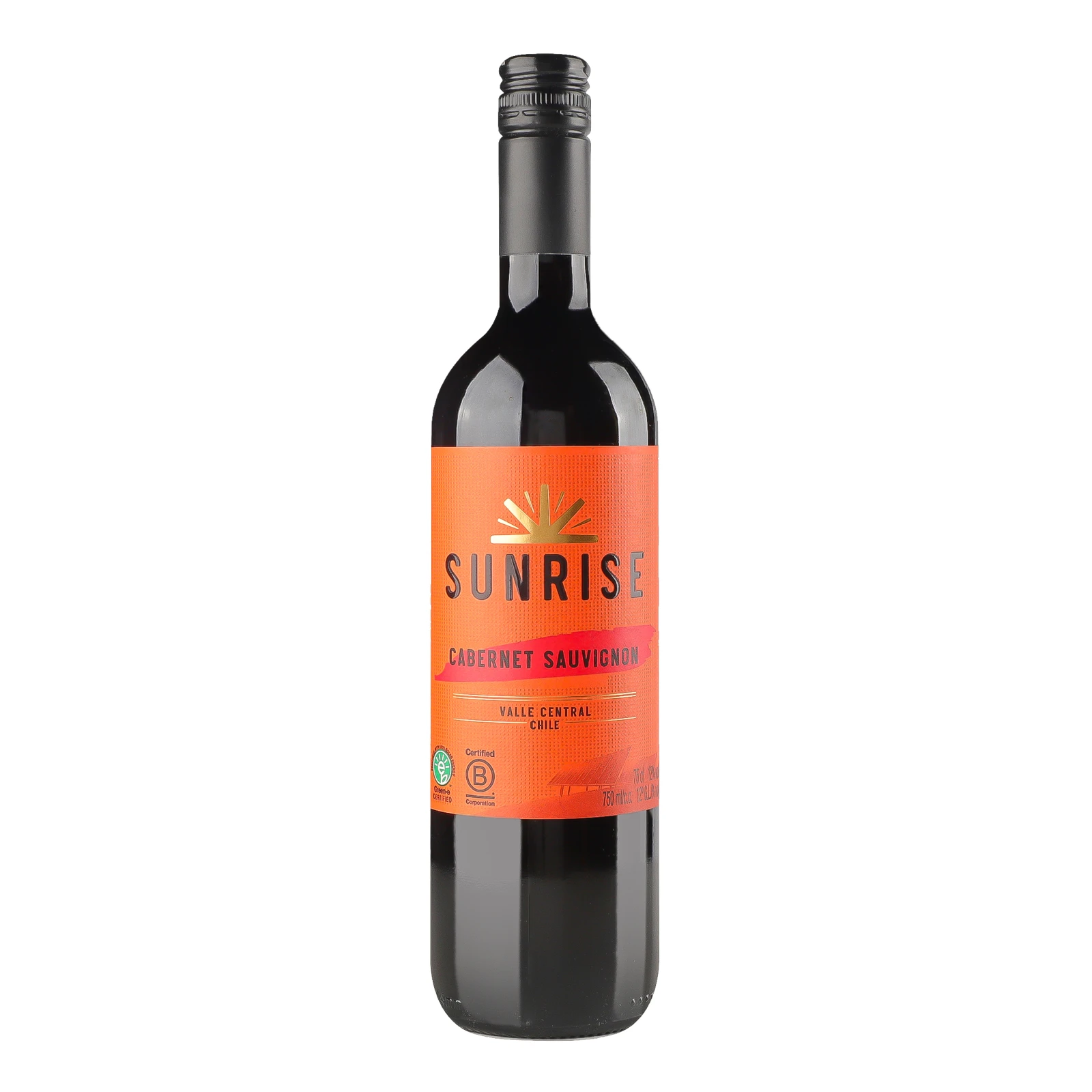 Вино Sunrise Каберне Совіньйон червоне сухе 12% 0.75л