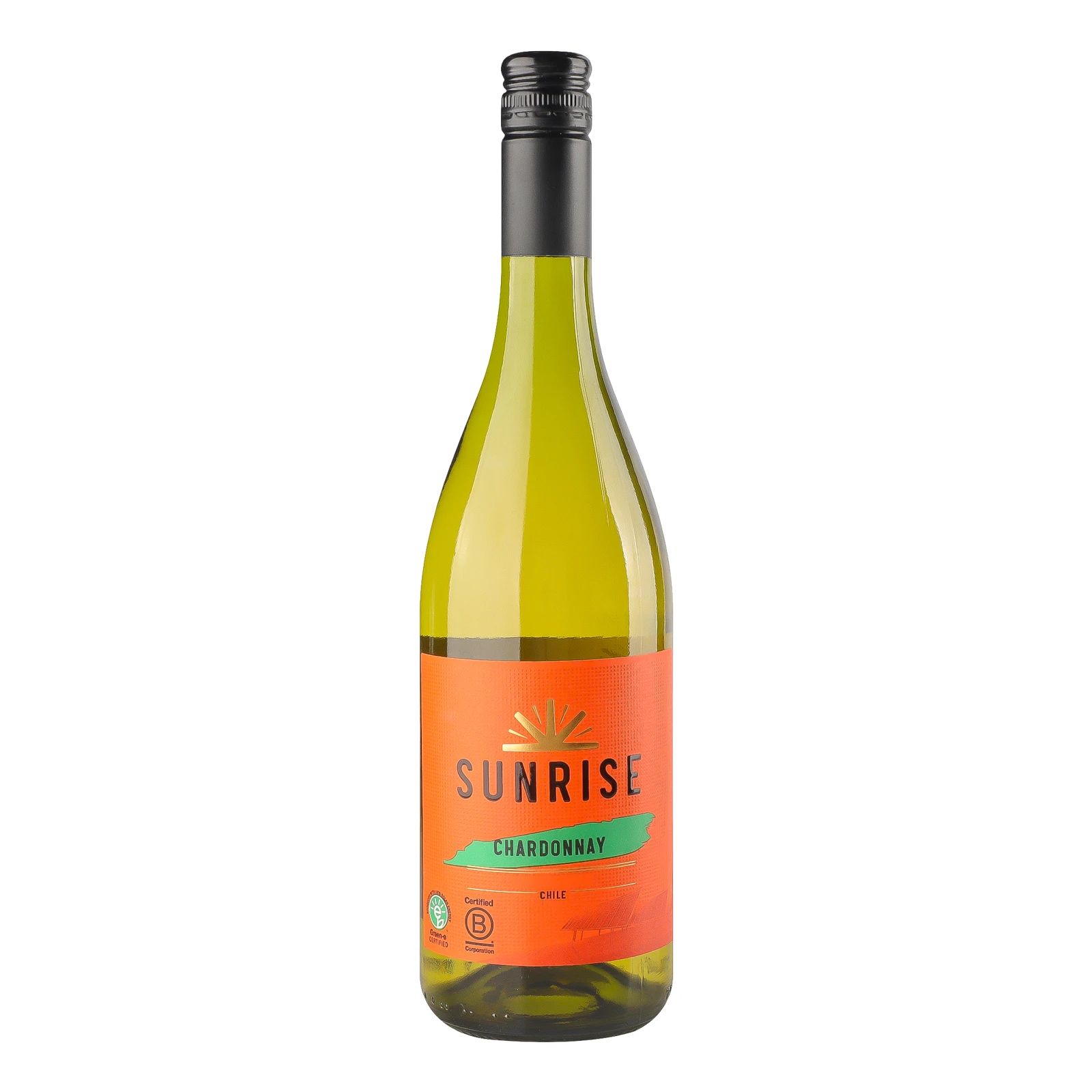 Вино Sunrise Шардоне біле сухе 12.5% 0.75л