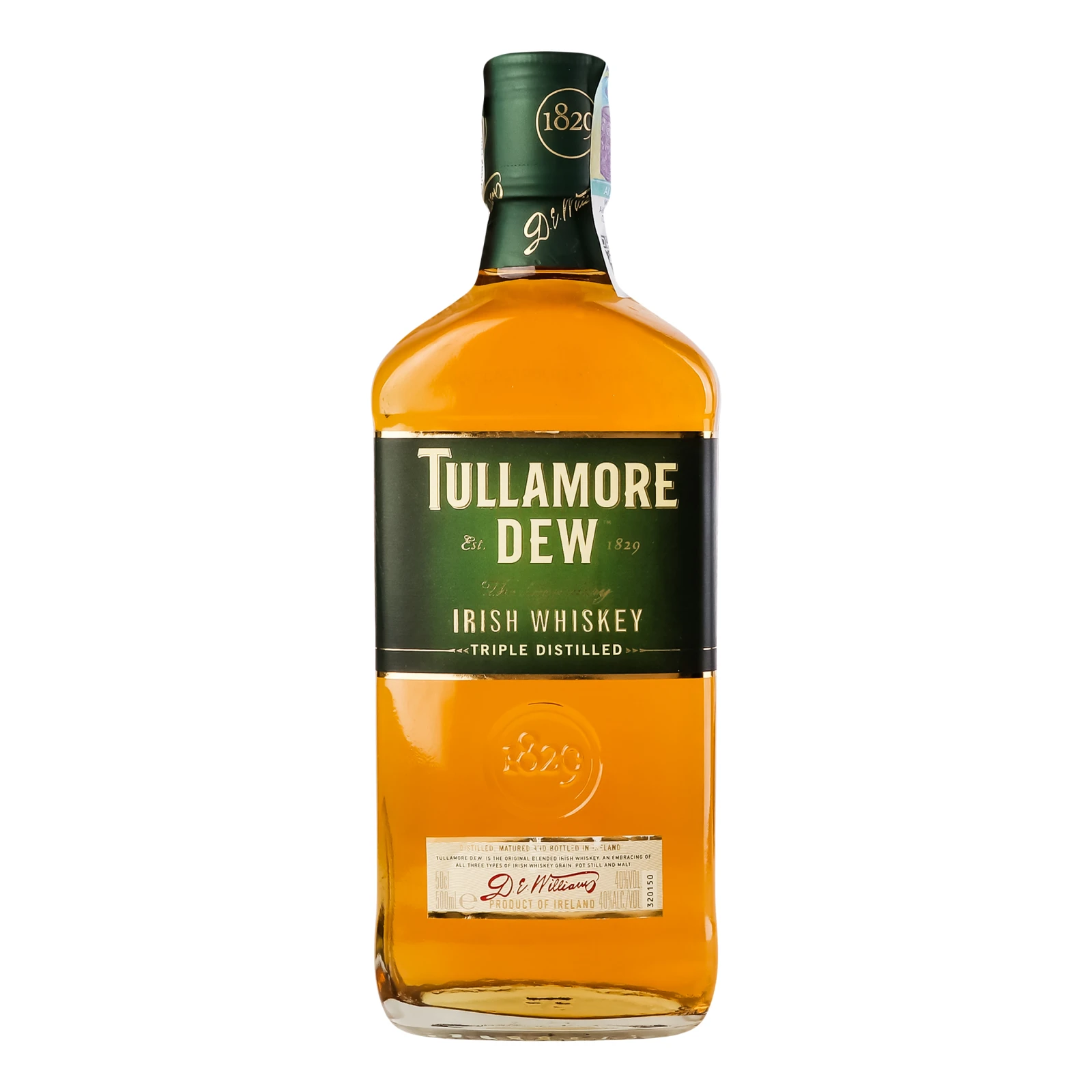 Віскі Tullamore Dew 40% 0.5л