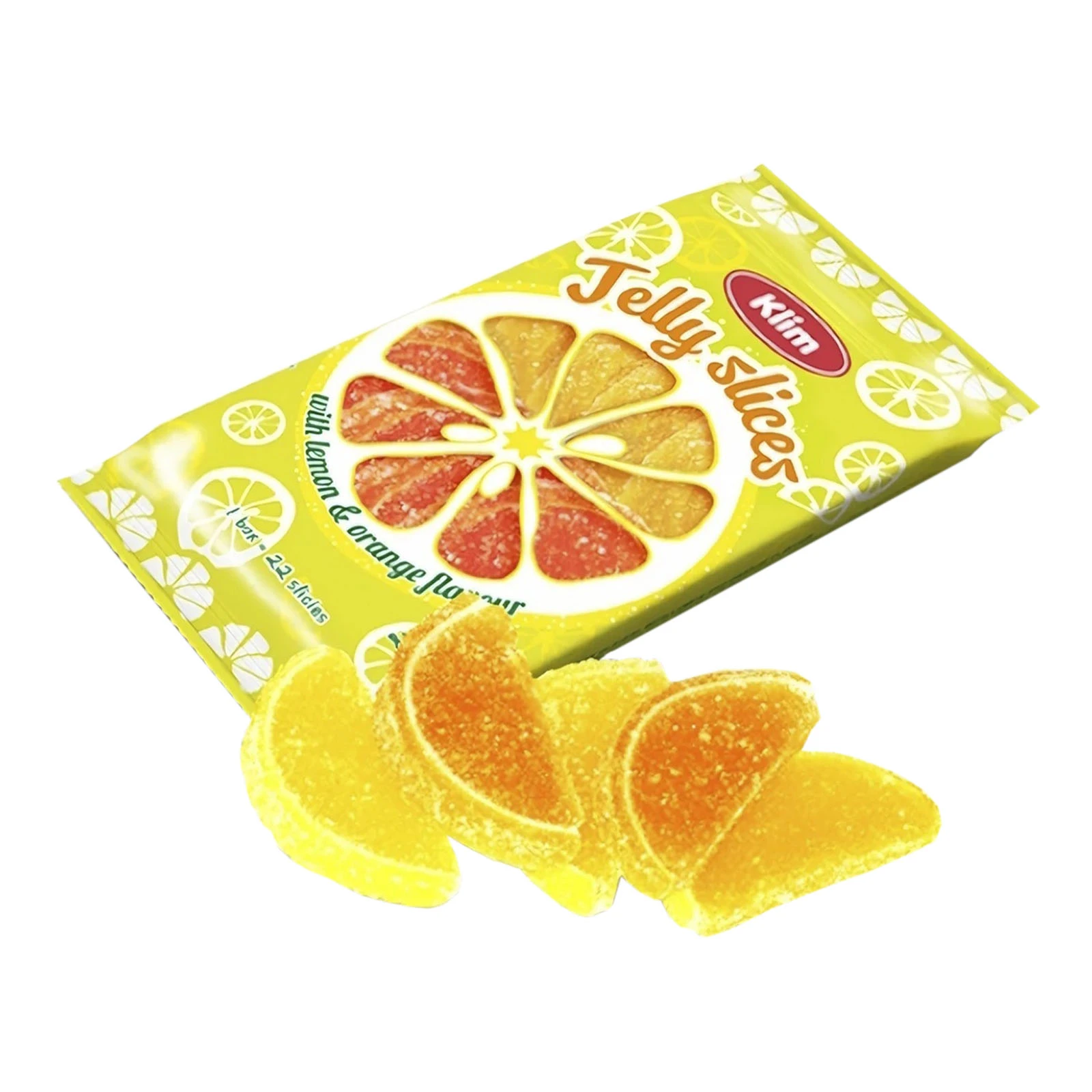 Мармелад Кlіm Дольки з ароматом лимону та апельсину 240г Фото №:1